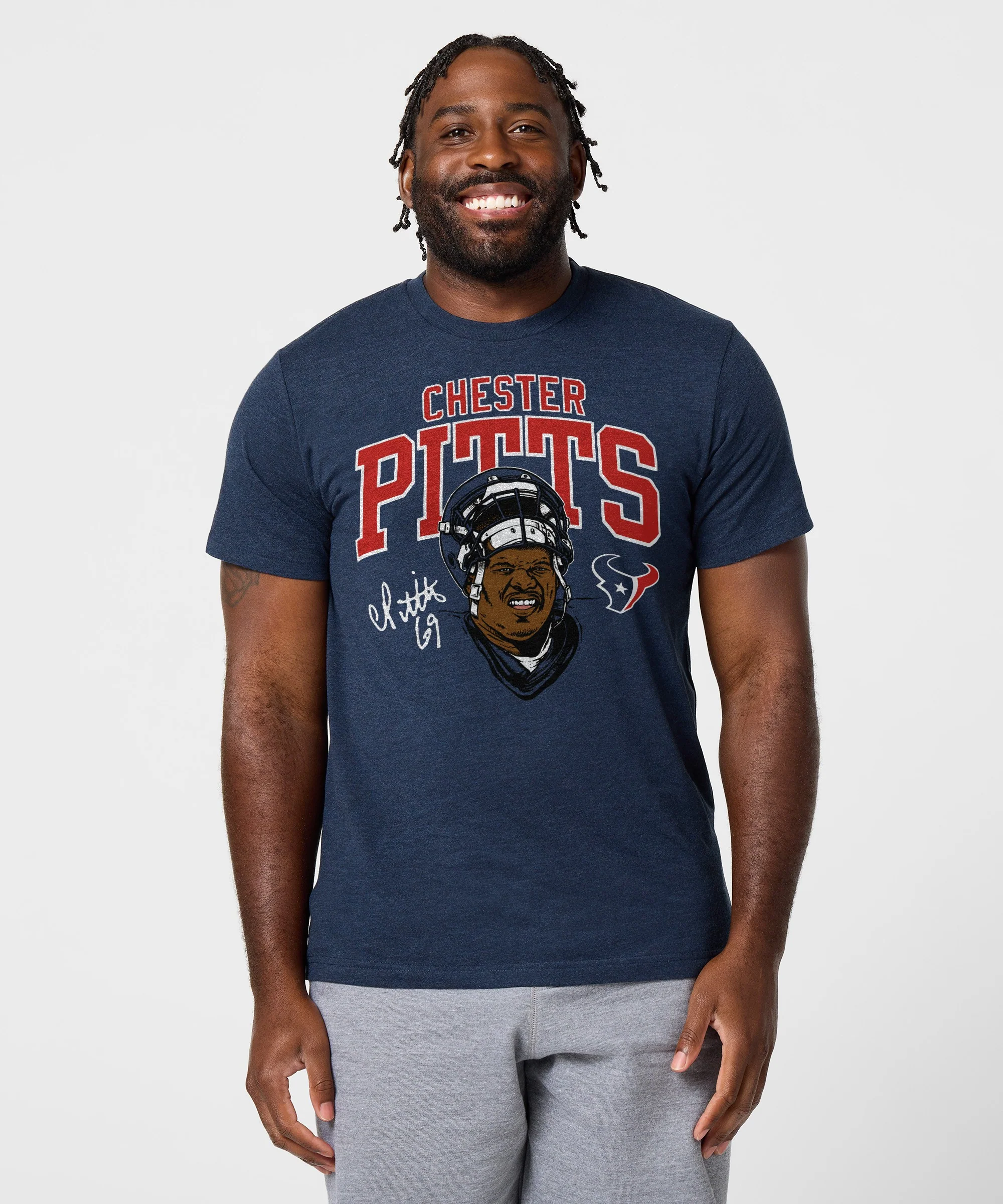 Texans Chester Pitts Signature - Image 3