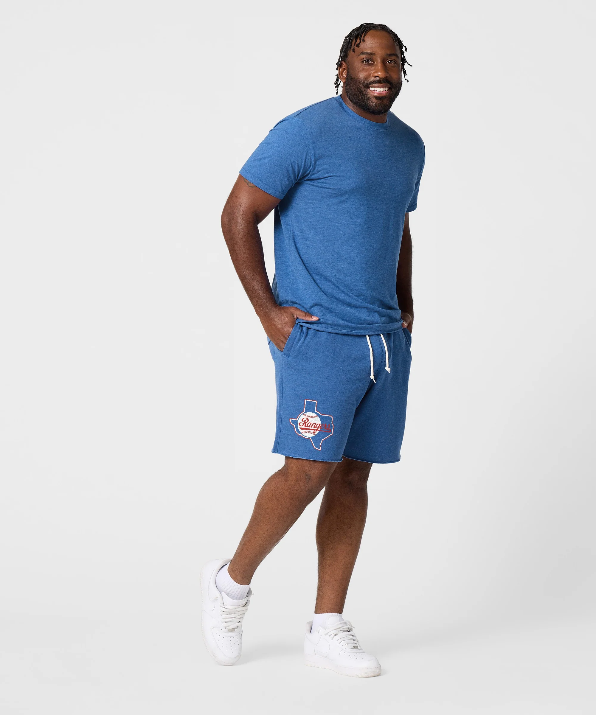 Texas Rangers '84 Sweat Shorts - Image 5