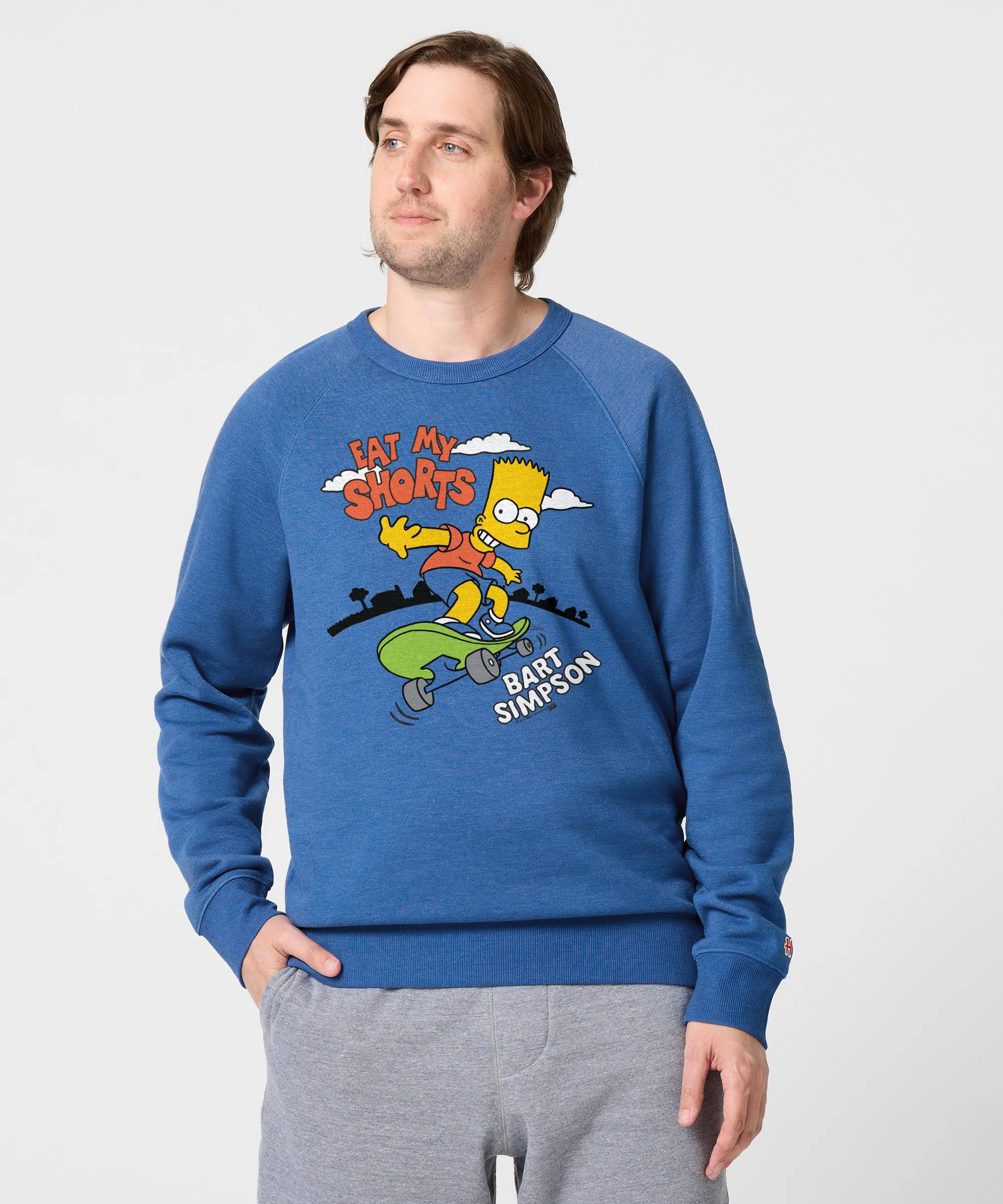 The Simpsons Bart Simpson Eat My Shorts Crewneck - Image 3