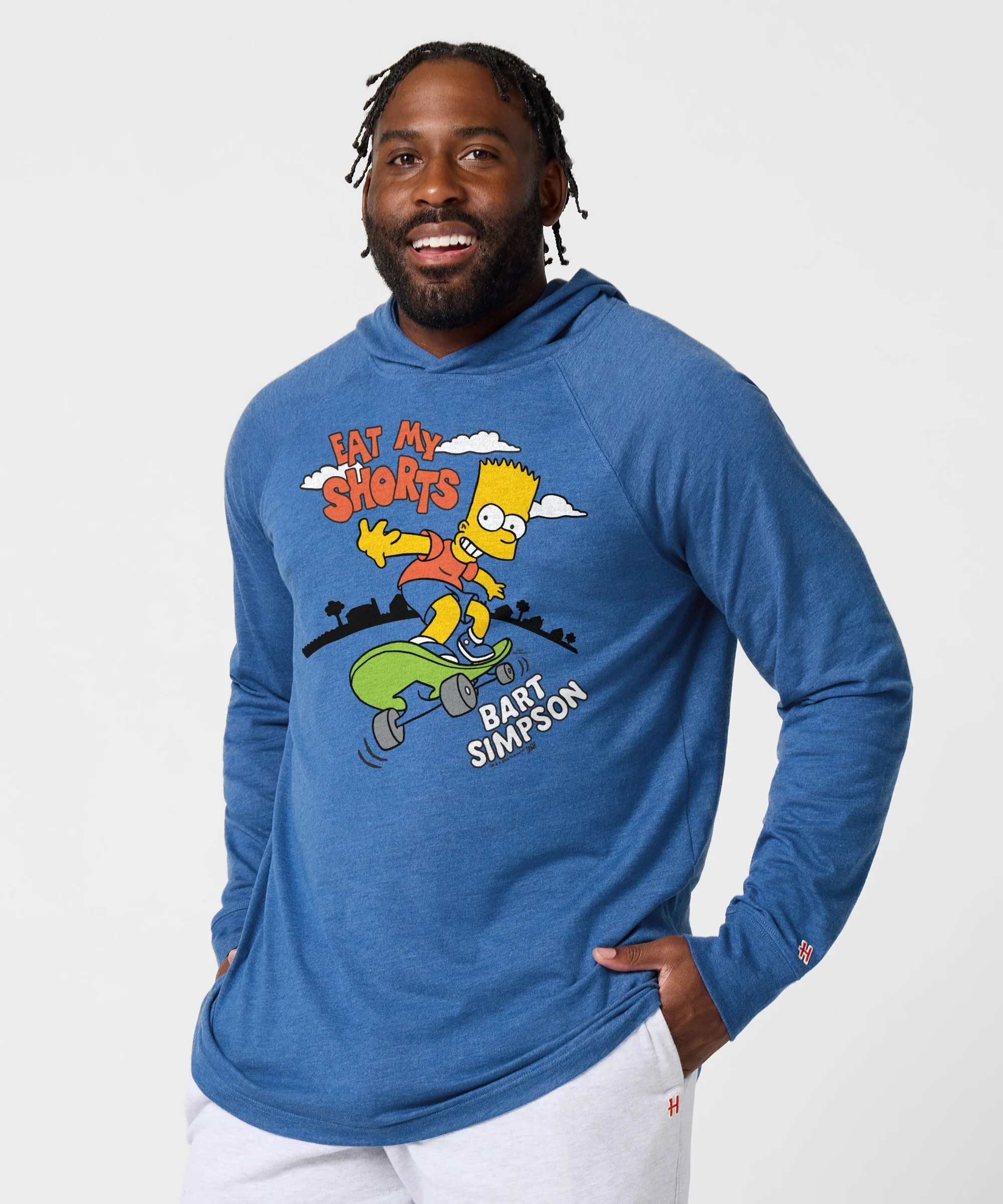 The Simpsons Bart Simpson Eat My Shorts Lightweight Hoodie - Image 3