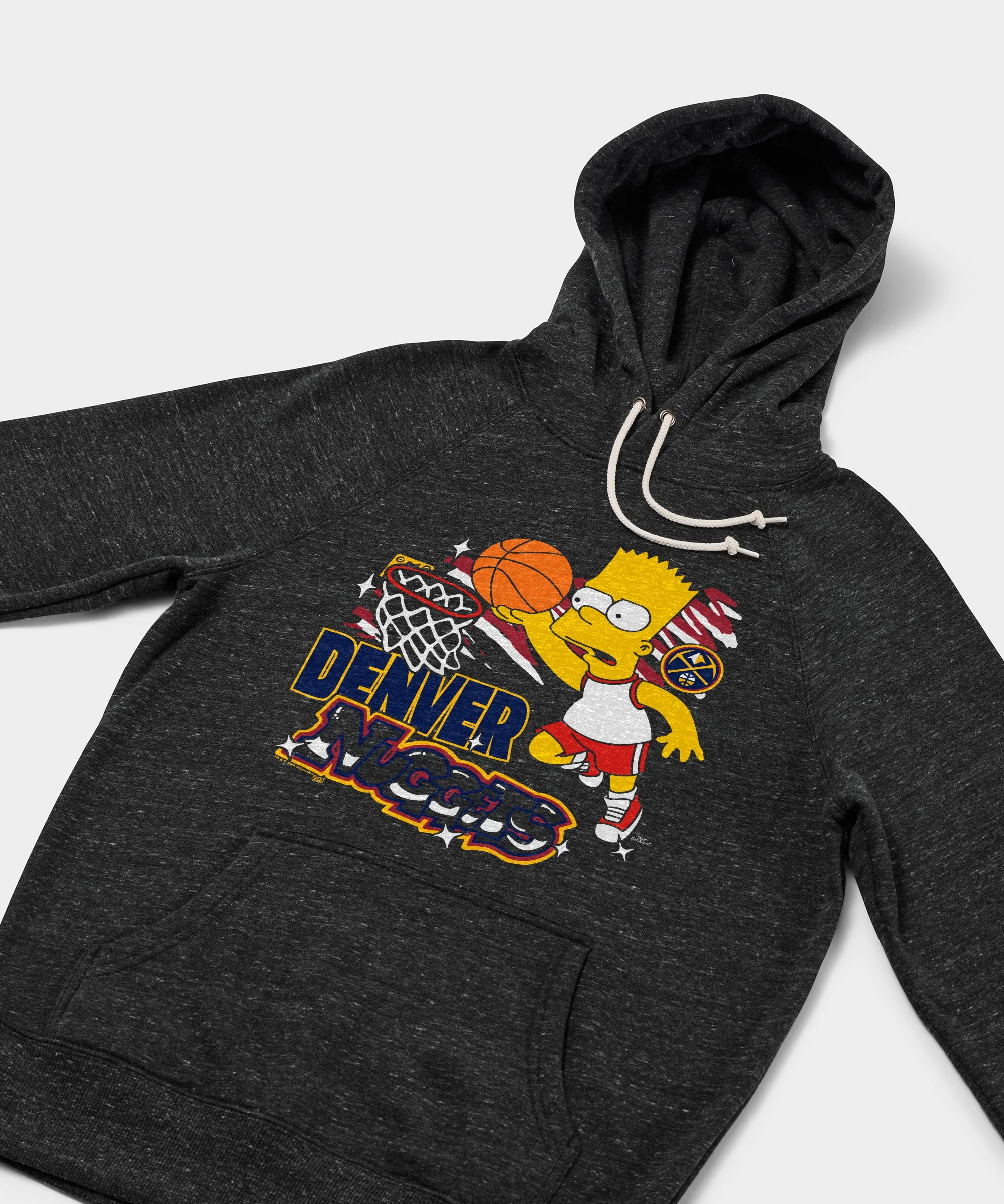 The Simpsons Bart x Denver Nuggets Hoodie - Image 2