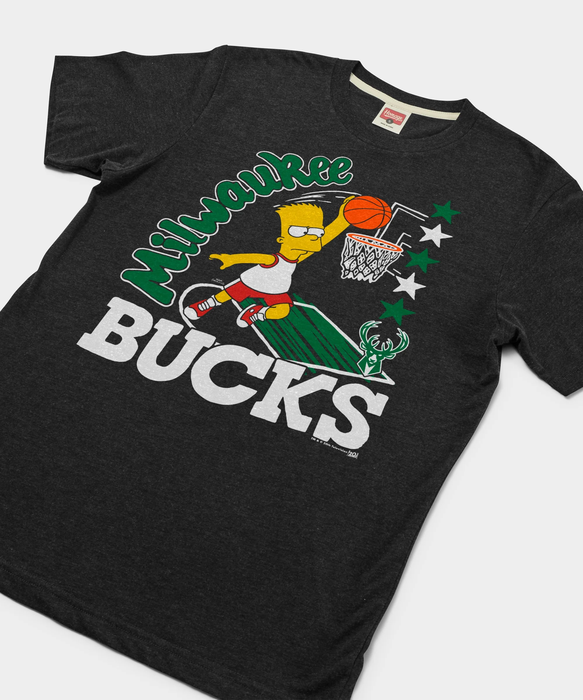 The Simpsons Bart x Milwaukee Bucks - Image 2