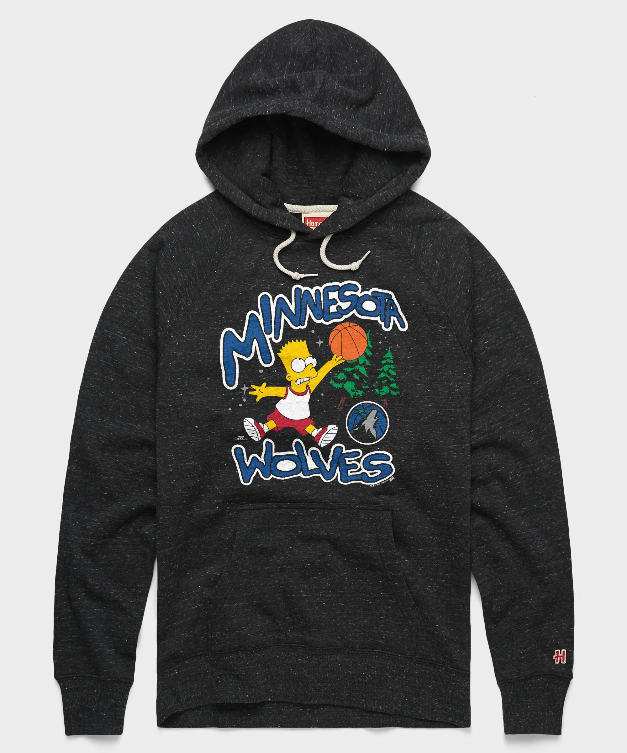 The Simpsons Bart x Minnesota Timberwolves Hoodie