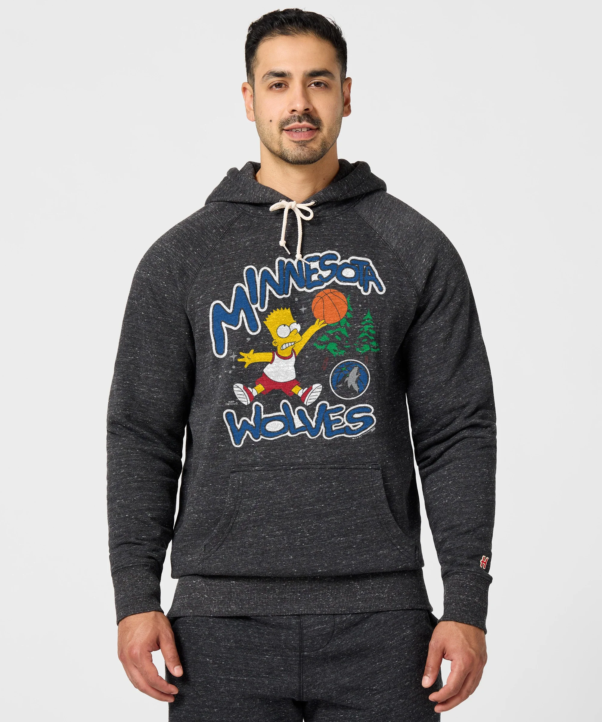 The Simpsons Bart x Minnesota Timberwolves Hoodie - Image 3