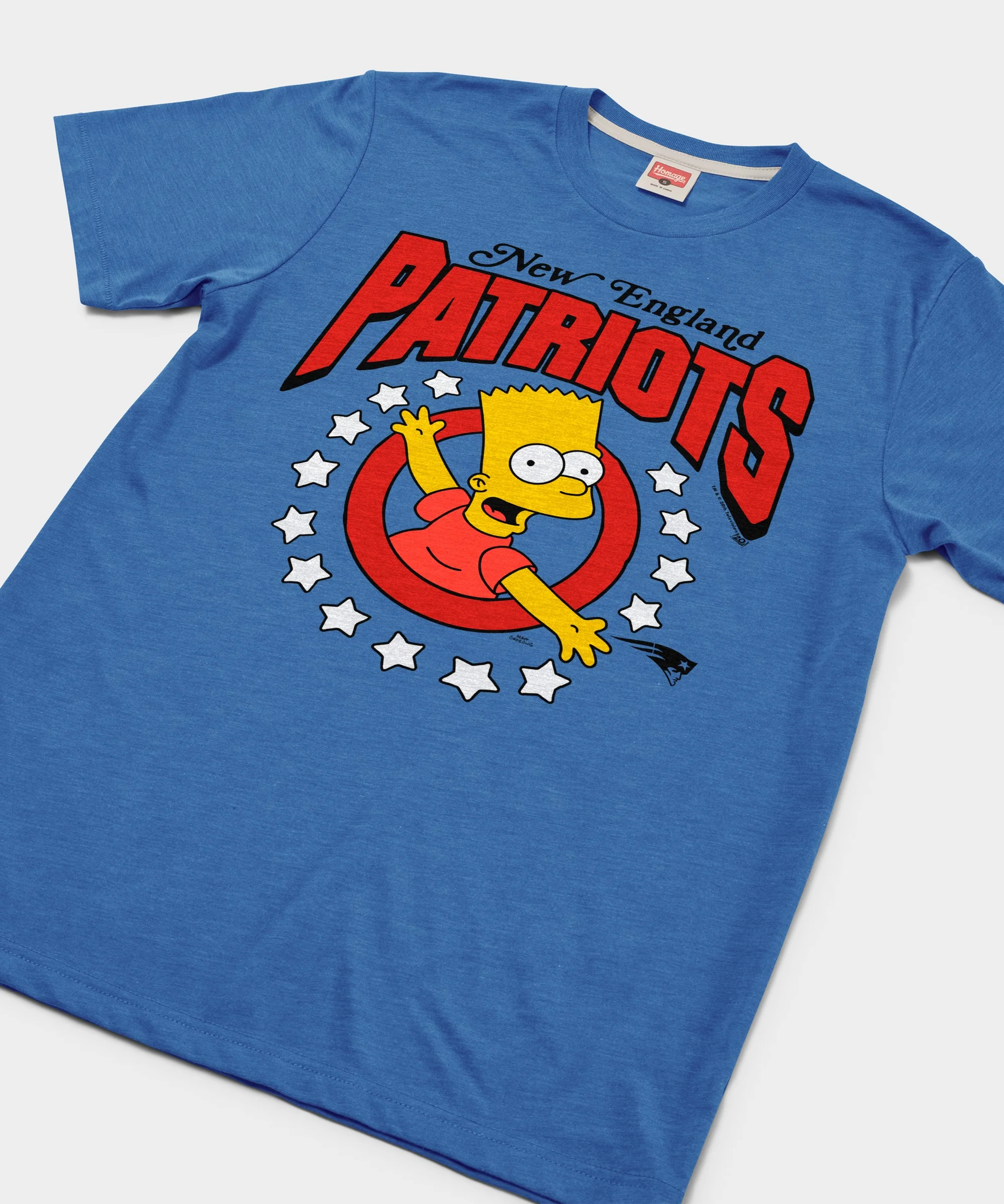 The Simpsons Bart x New England Patriots - Image 2