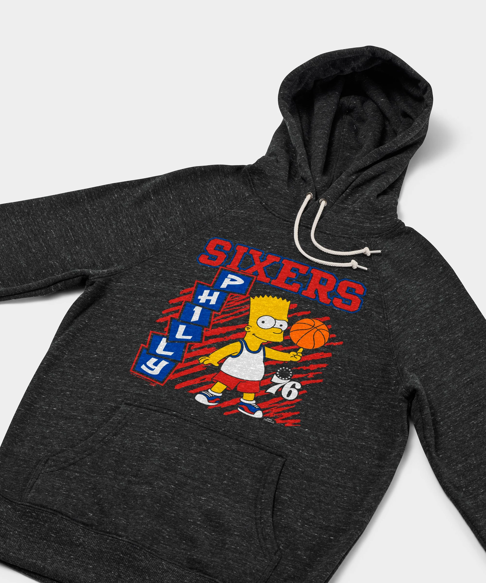 The Simpsons Bart x Philadelphia 76ers Hoodie - Image 2