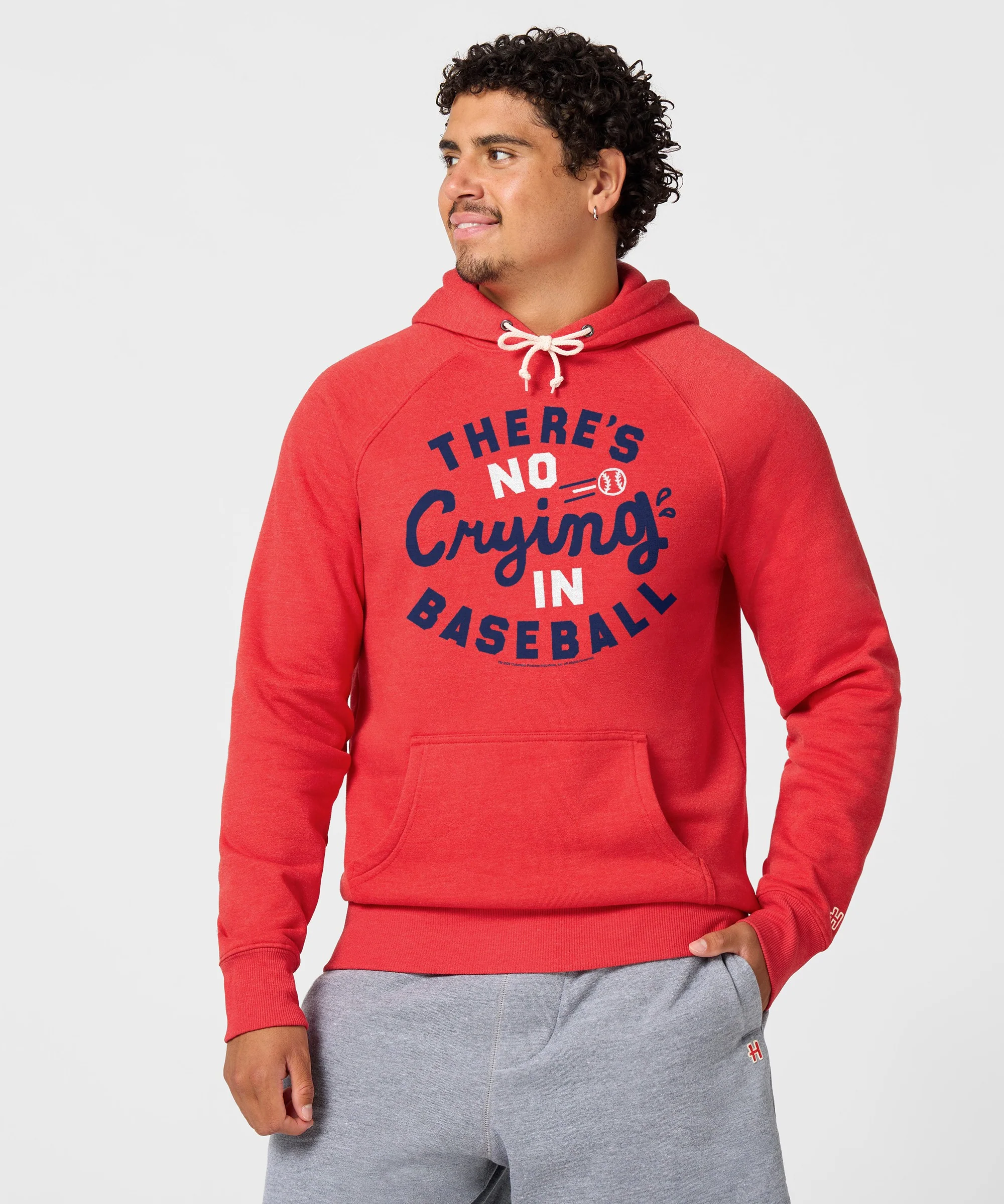 There's No Crying In Baseball Hoodie - Image 3