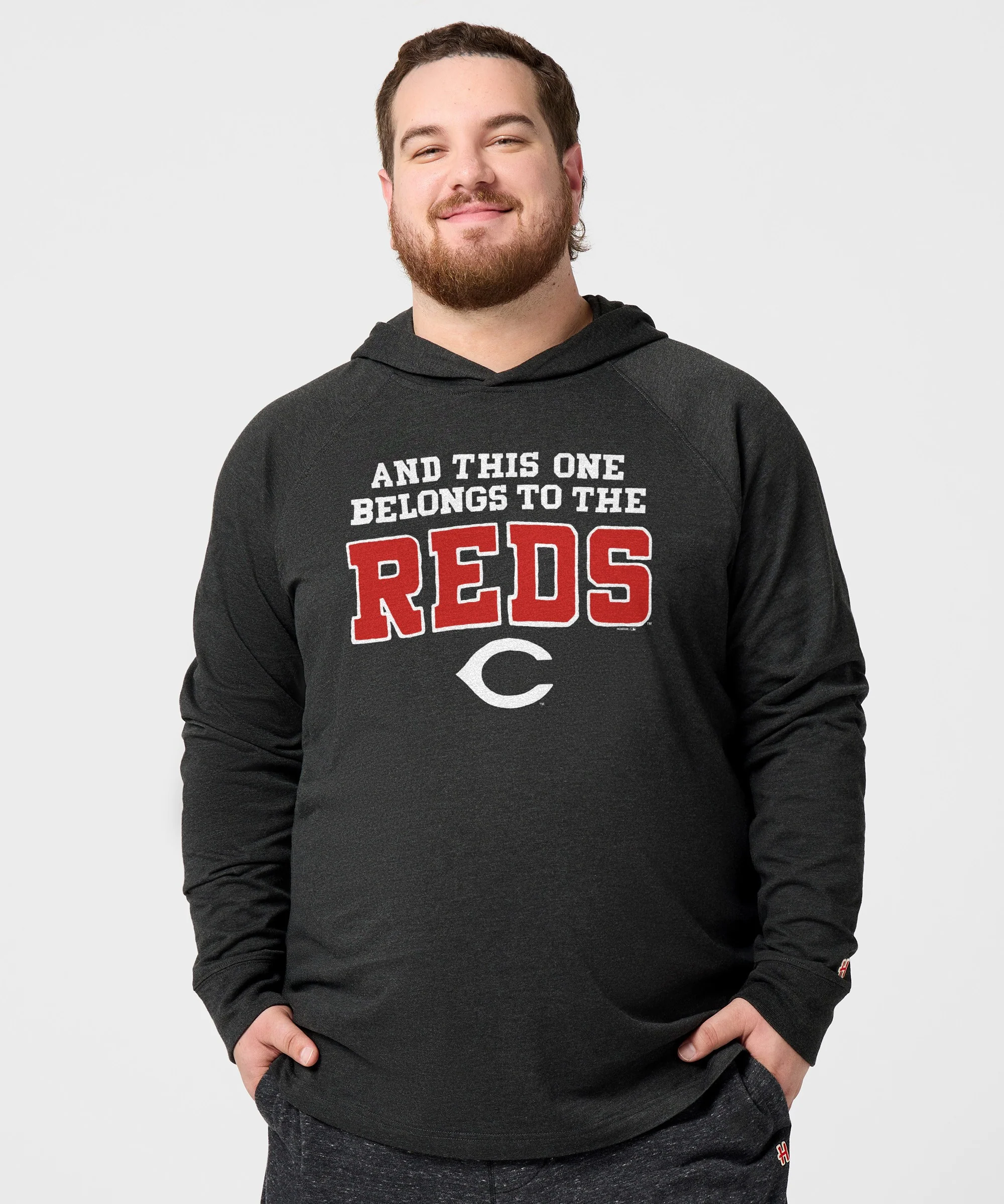 This One Belongs To The Reds Lightweight Hoodie - Image 3