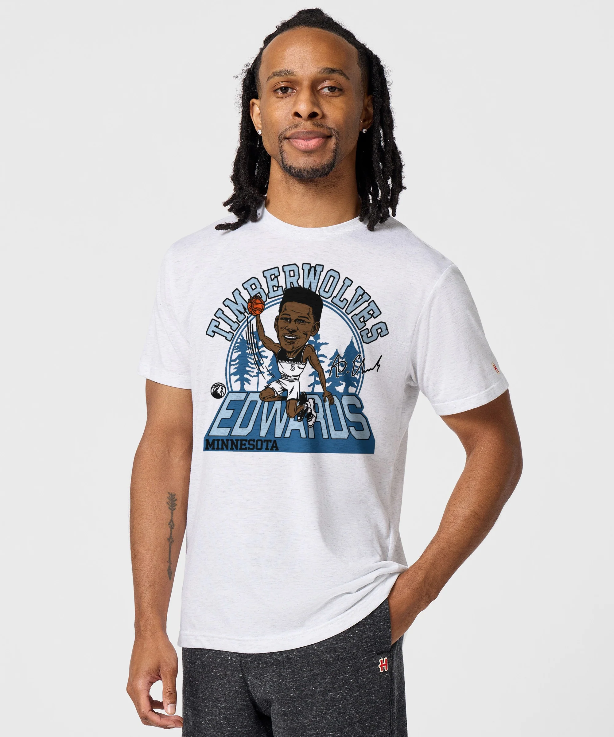 Timberwolves Anthony Edwards Signature City Edition 2024 - Image 3