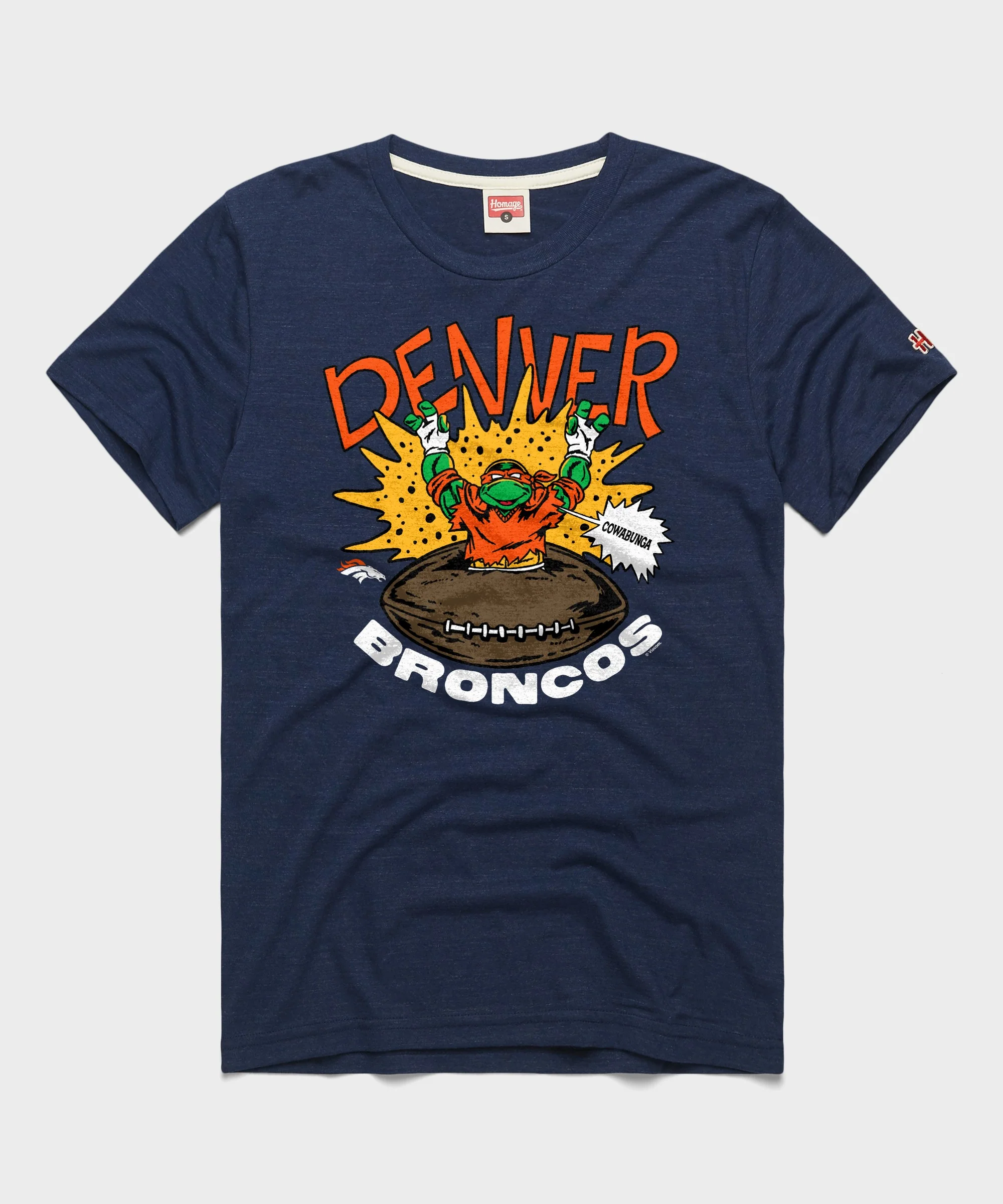TMNT Michelangelo x Denver Broncos