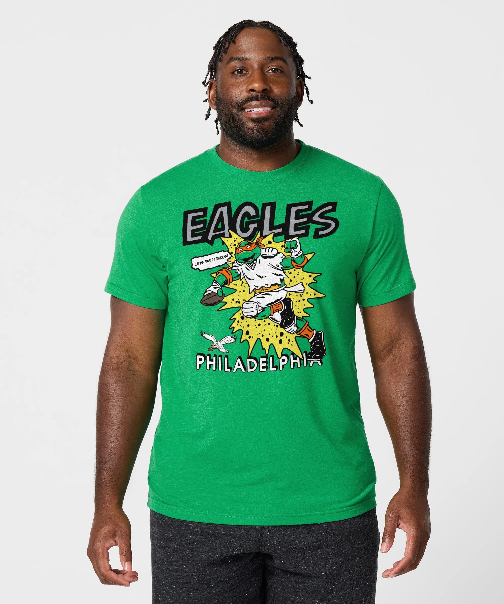 TMNT Michelangelo x Philadelphia Eagles - Image 3