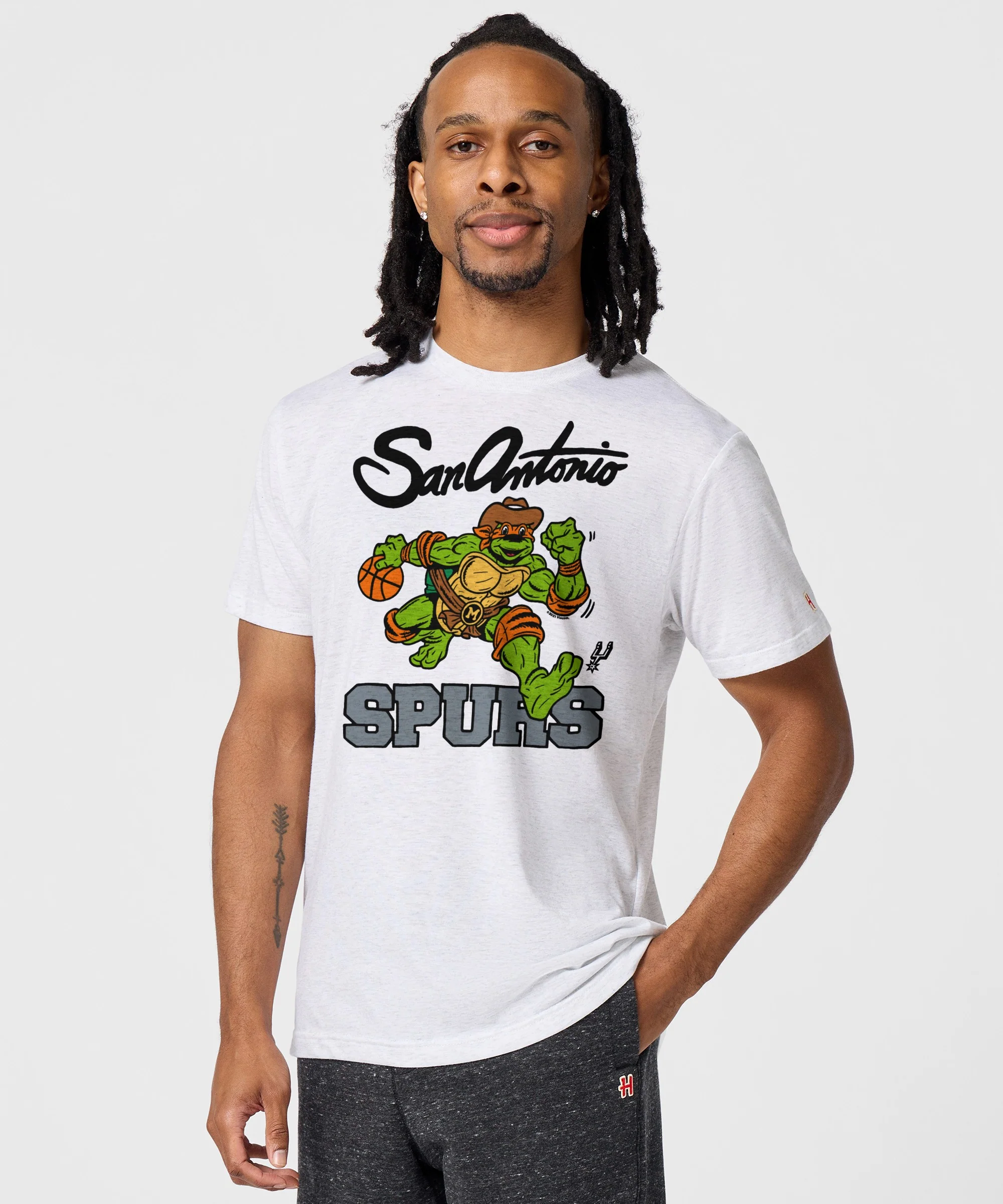 TMNT Michelangelo X San Antonio Spurs - Image 3