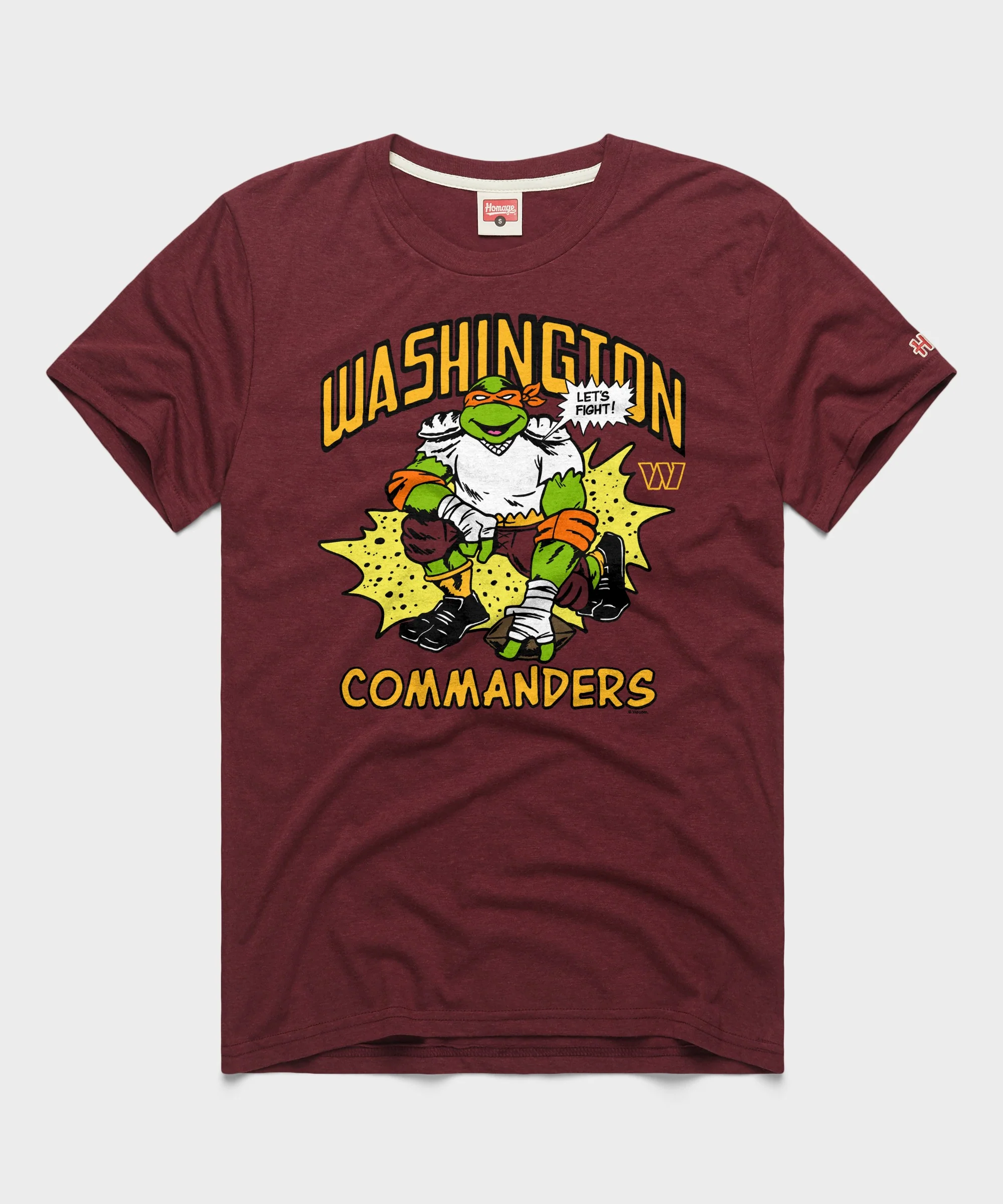 TMNT Michelangelo x Washington Commanders