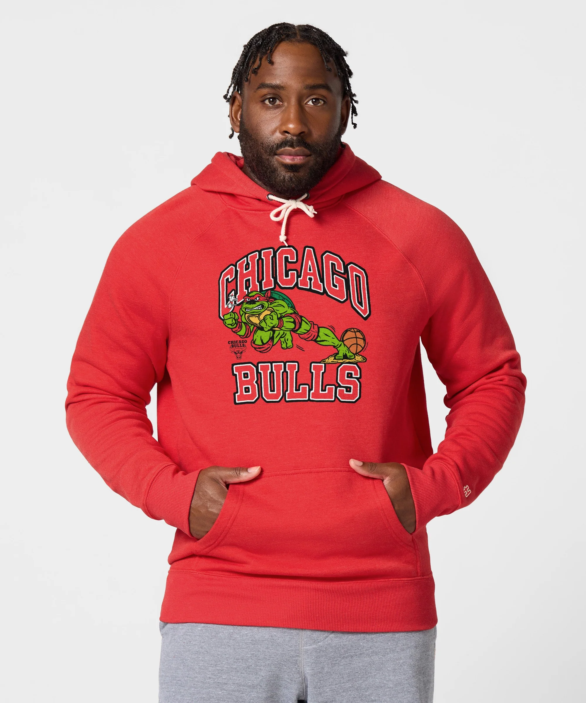 TMNT Raphael X Chicago Bulls Hoodie - Image 3