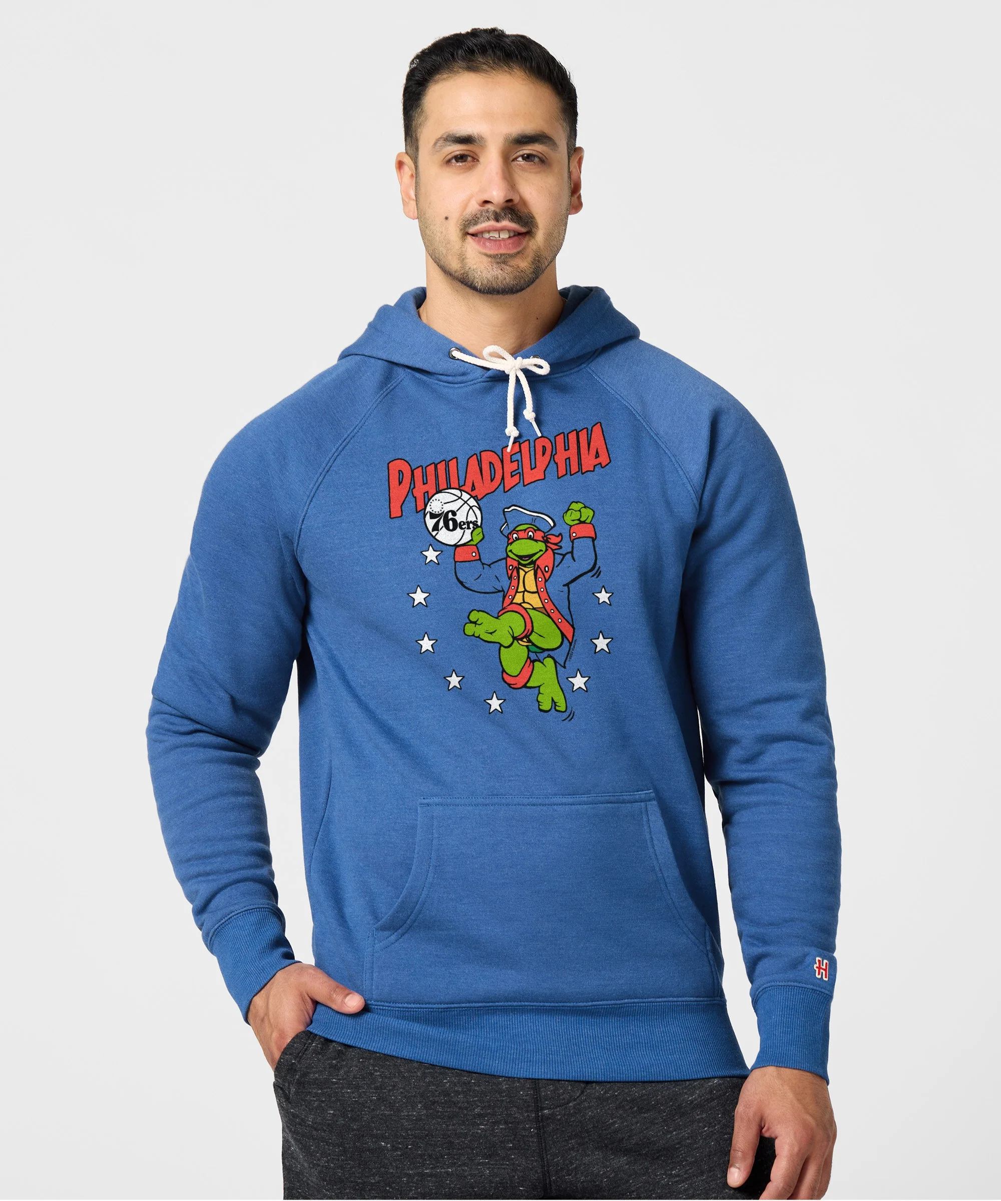 TMNT Raphael X Philadelphia 76ers Hoodie - Image 3