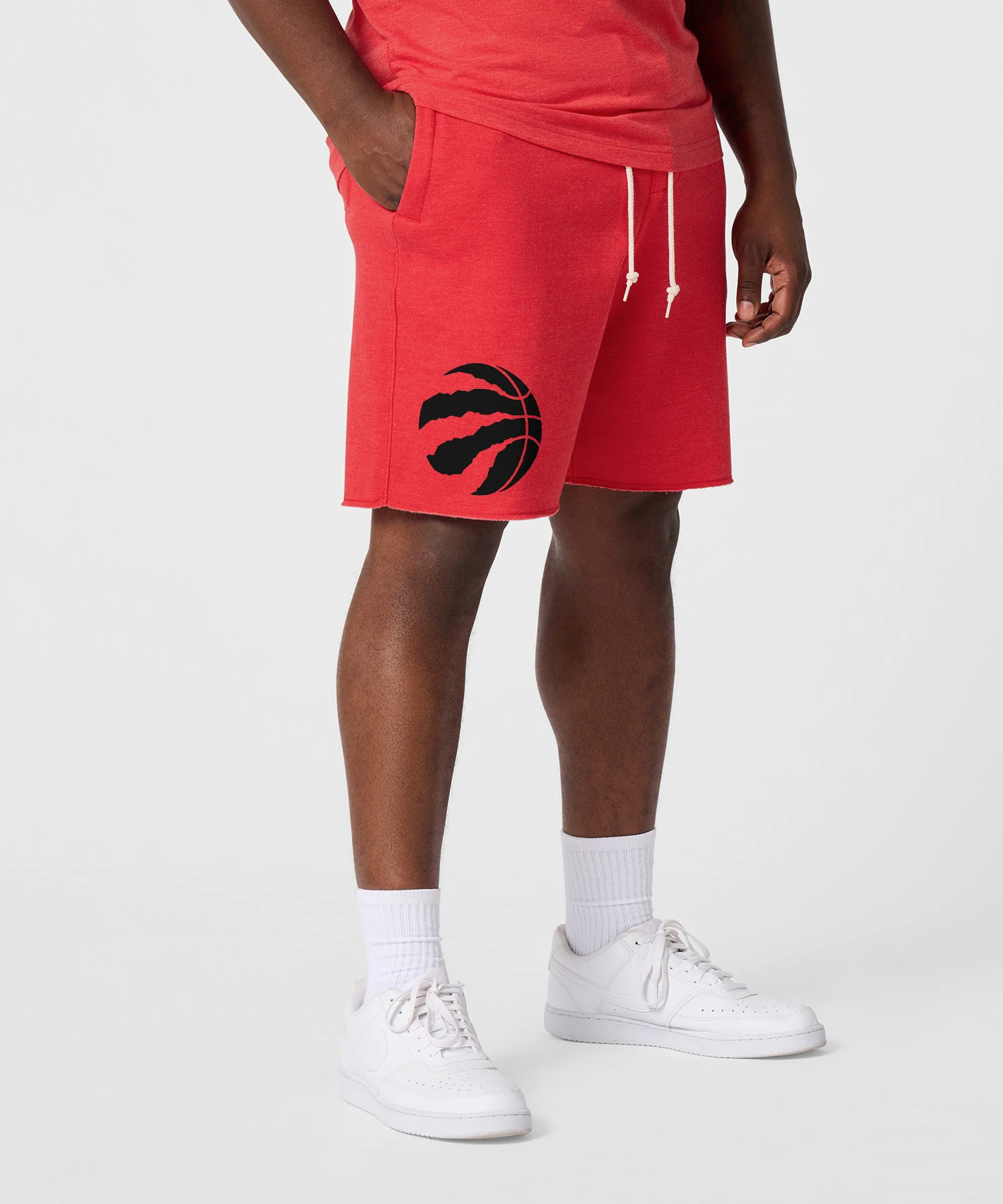 Toronto Raptors Logo Sweat Shorts - Image 3
