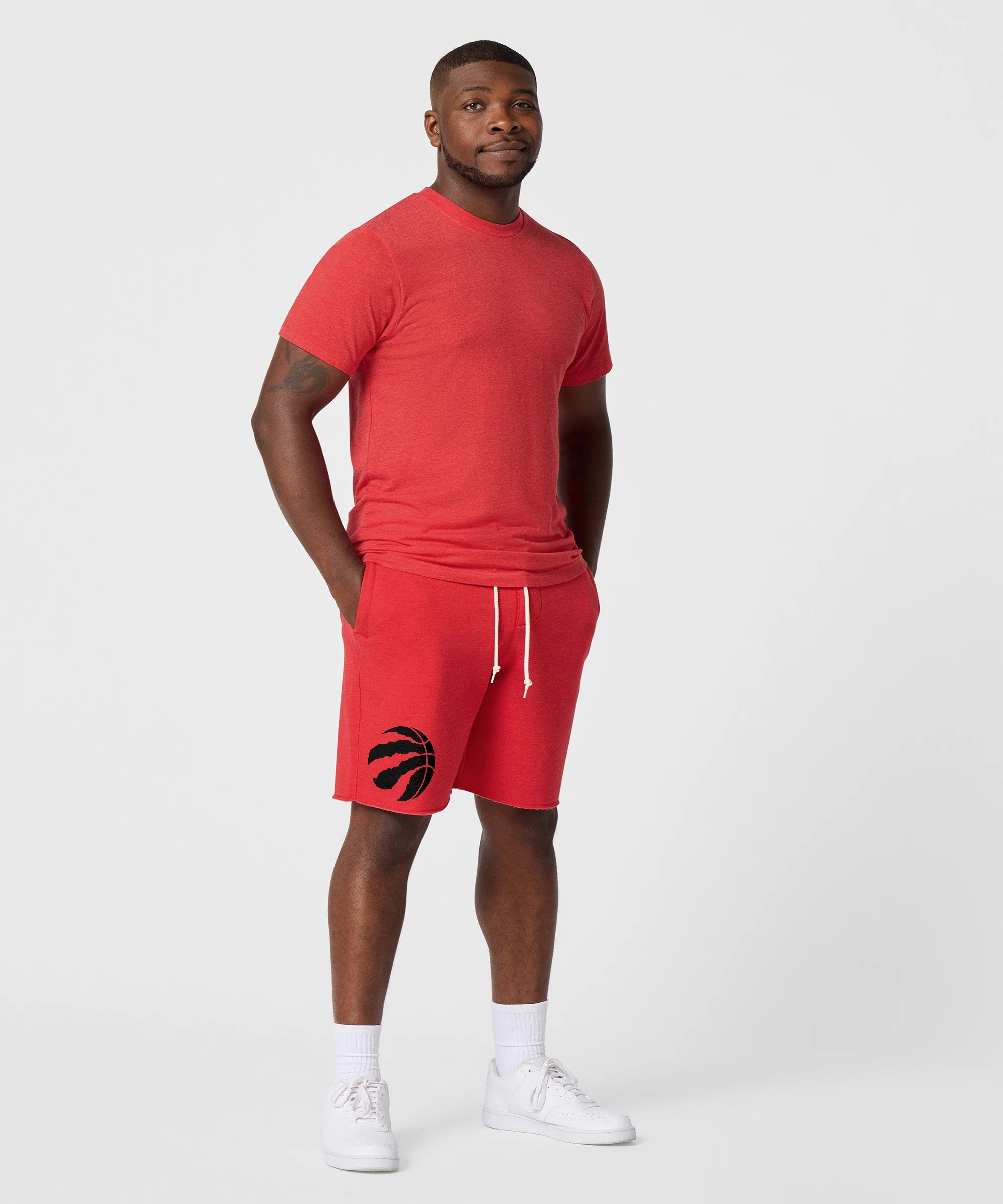 Toronto Raptors Logo Sweat Shorts - Image 5