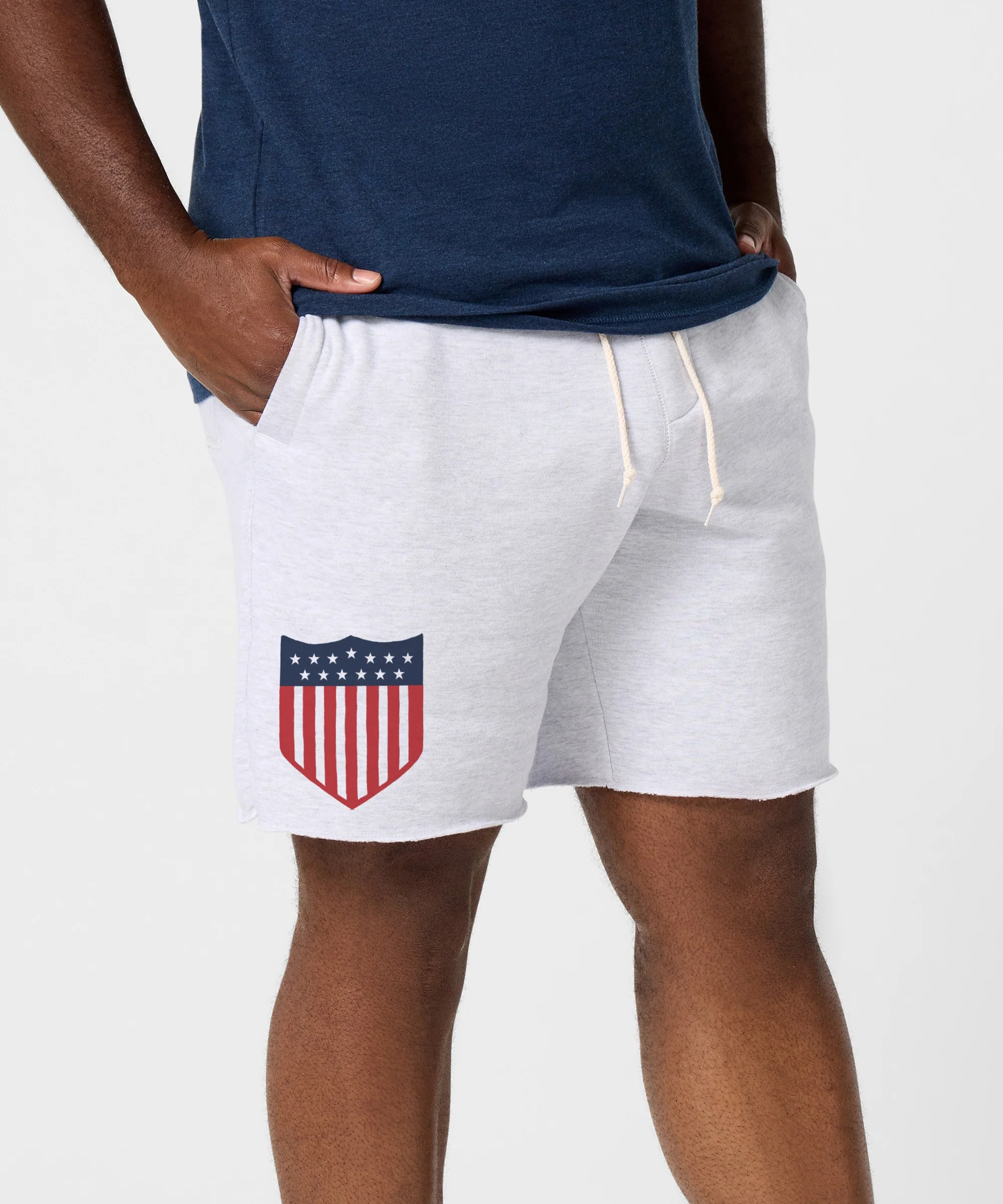 US Soccer 1913 Crest Sweat Shorts - Image 3
