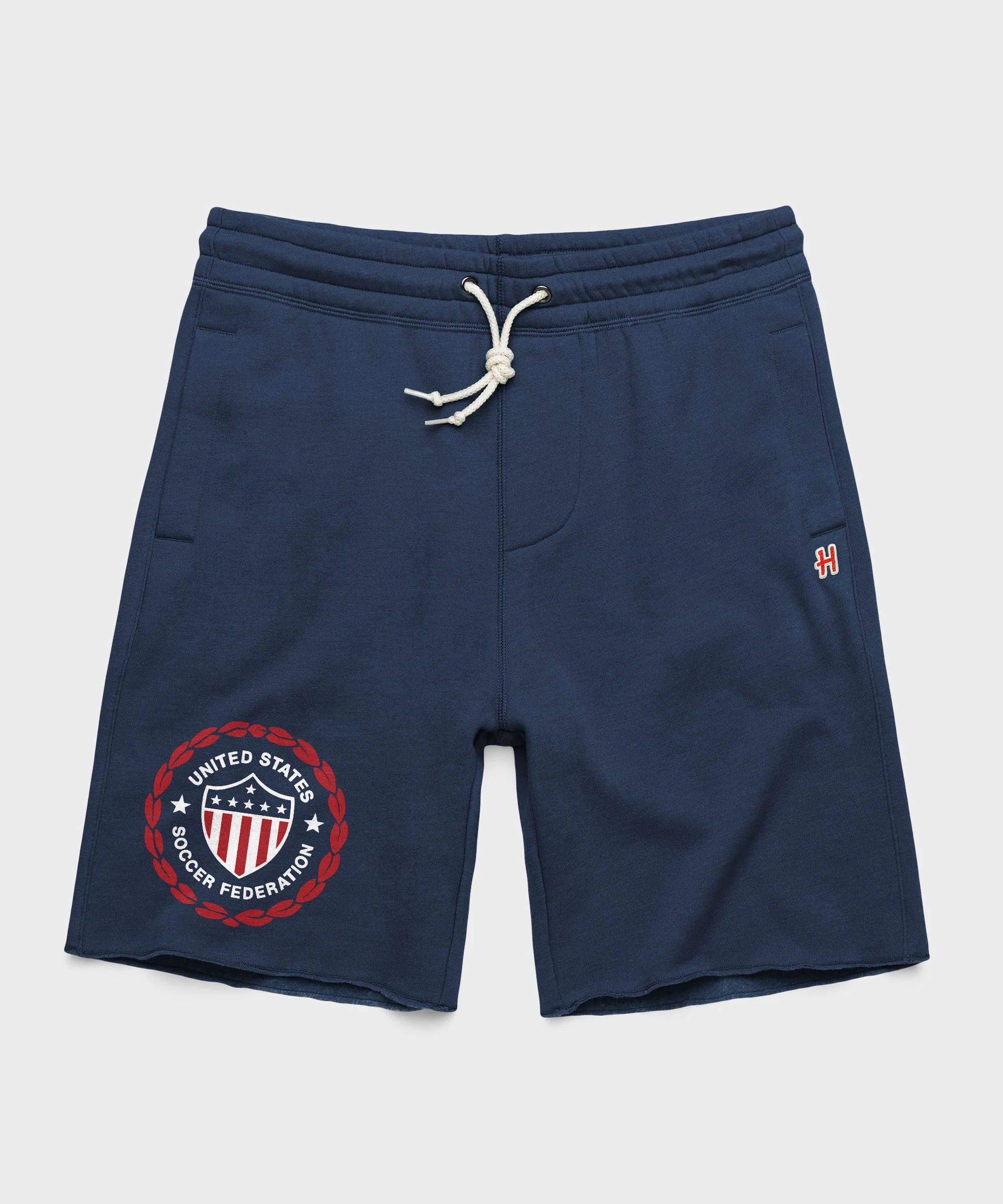 US Soccer 1986 Crest Sweat Shorts
