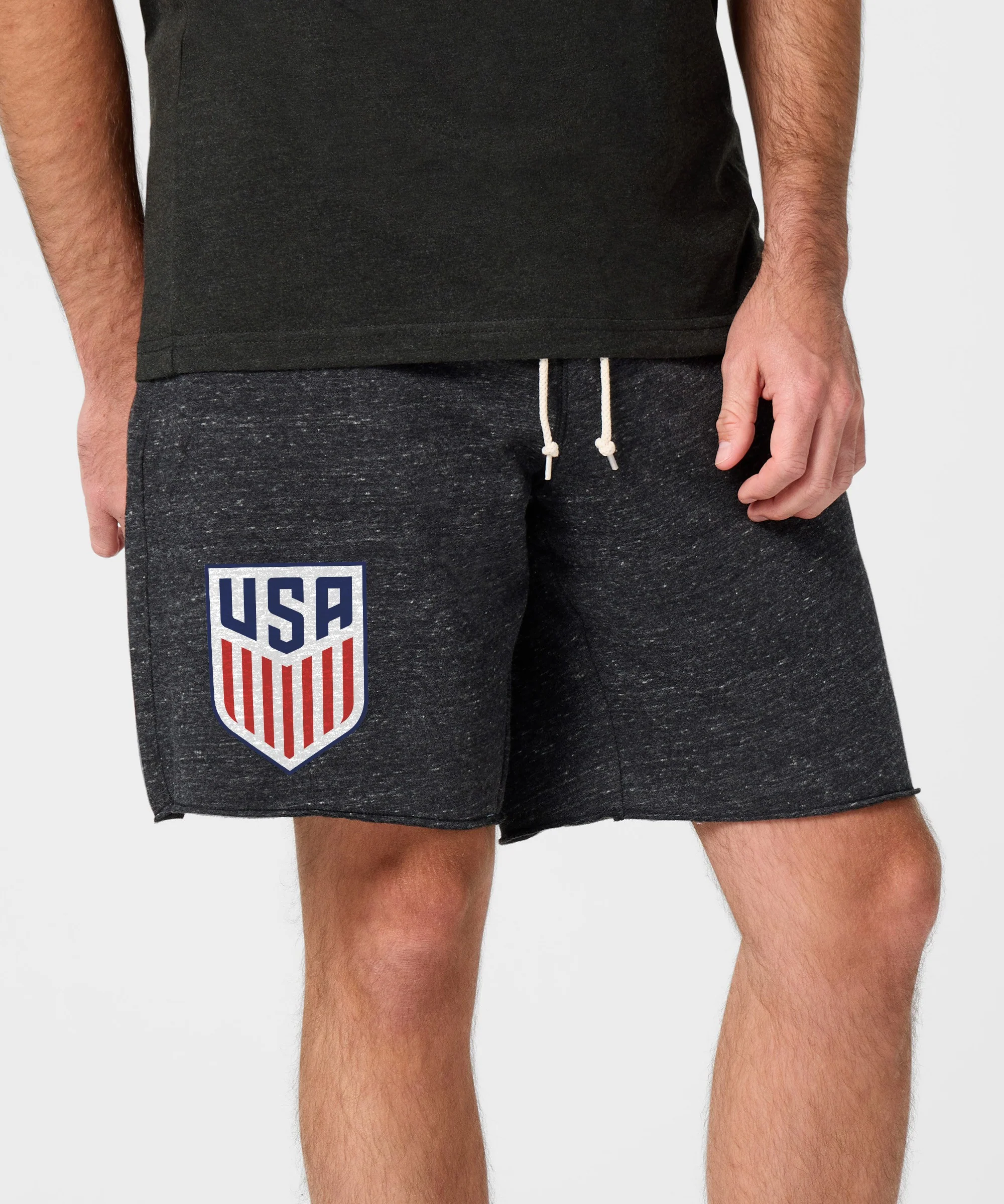 USA Crest Sweat Shorts - Image 3