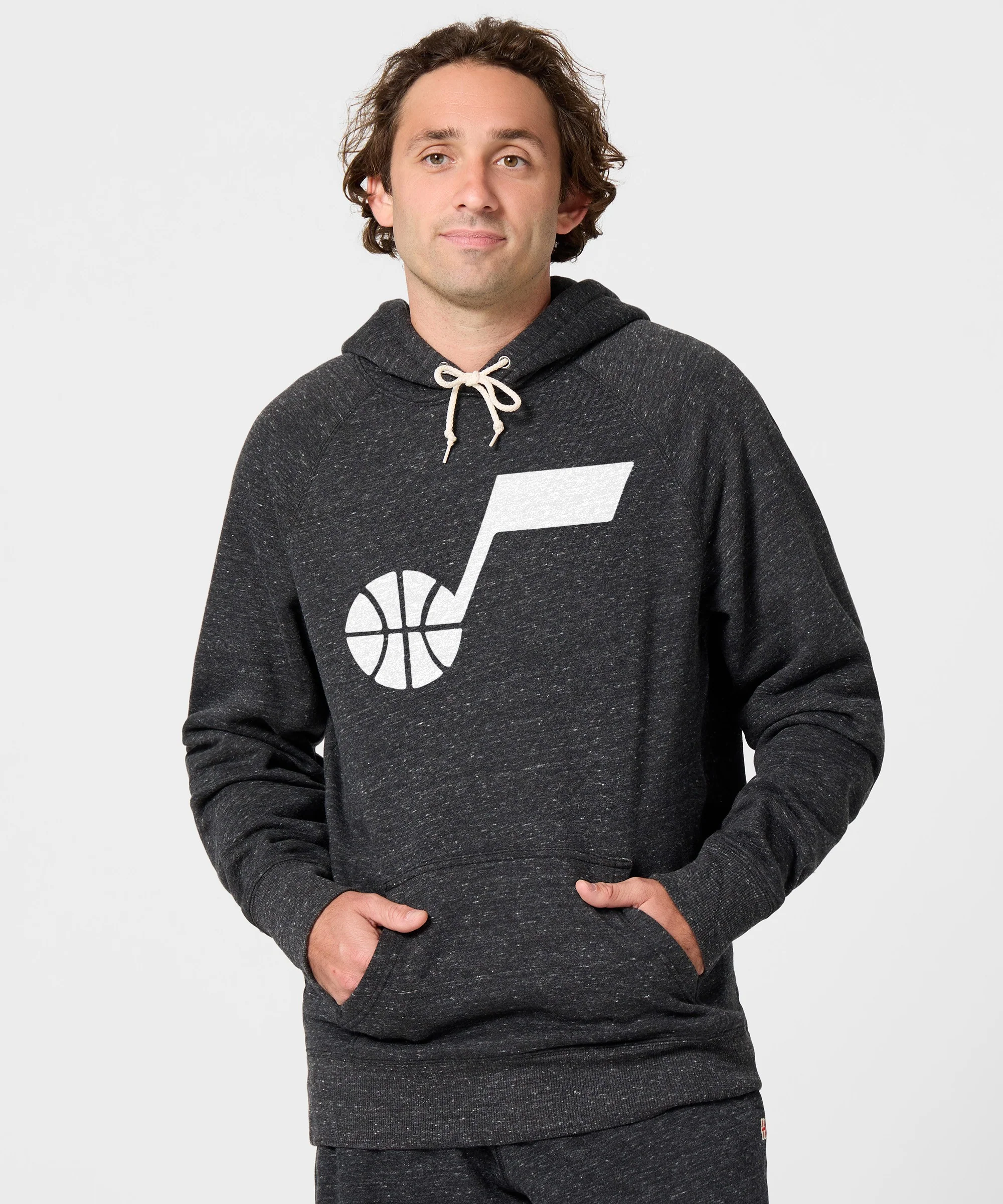 Utah Jazz Blacktop Logo Hoodie - Image 3