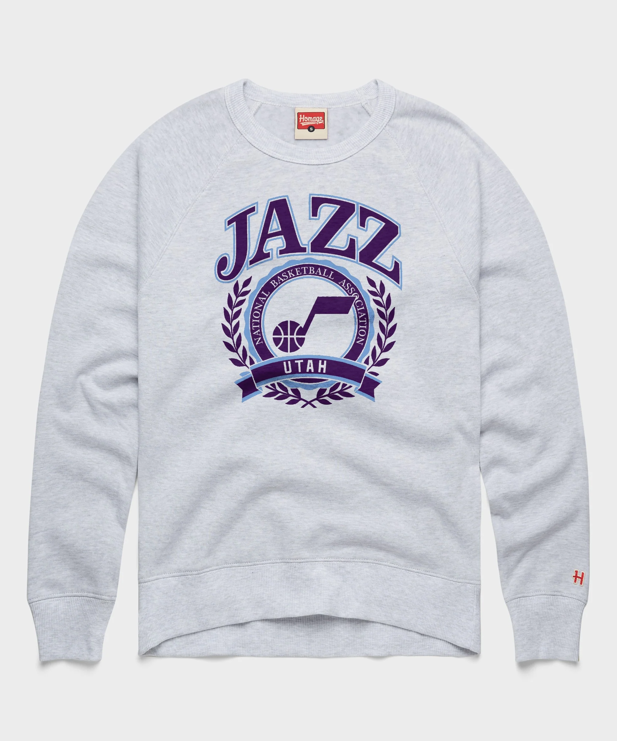 Utah Jazz Crest Crewneck