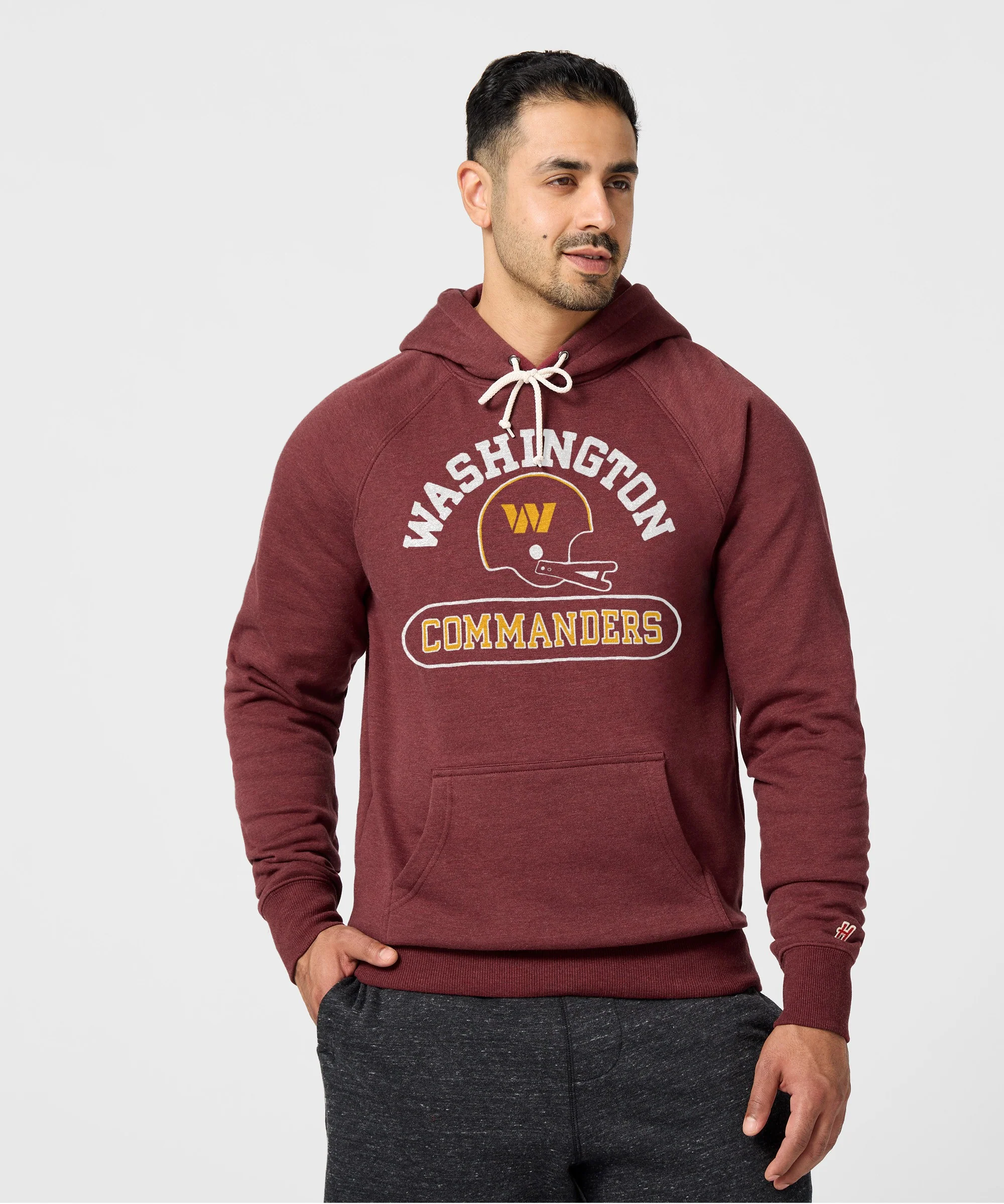 Washington Commanders Throwback Helmet Hoodie - Image 3