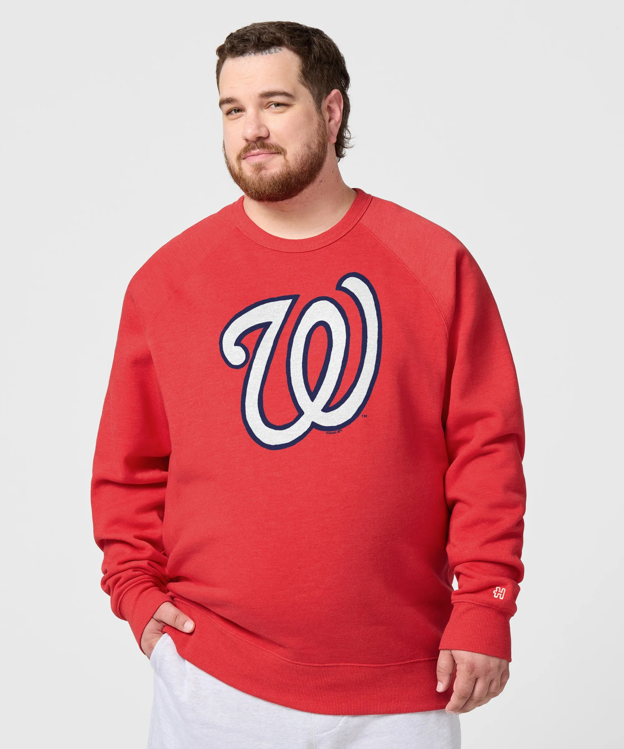 Washington Nationals Cap Logo '24 Crewneck - Image 3