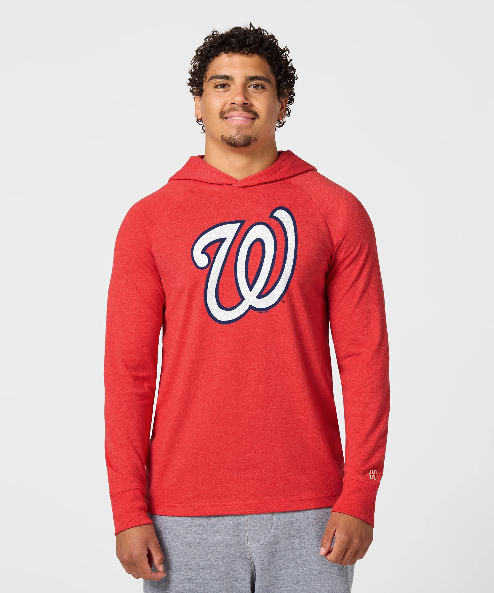 Washington Nationals Cap Logo '24 Lightweight Hoodie - Image 3
