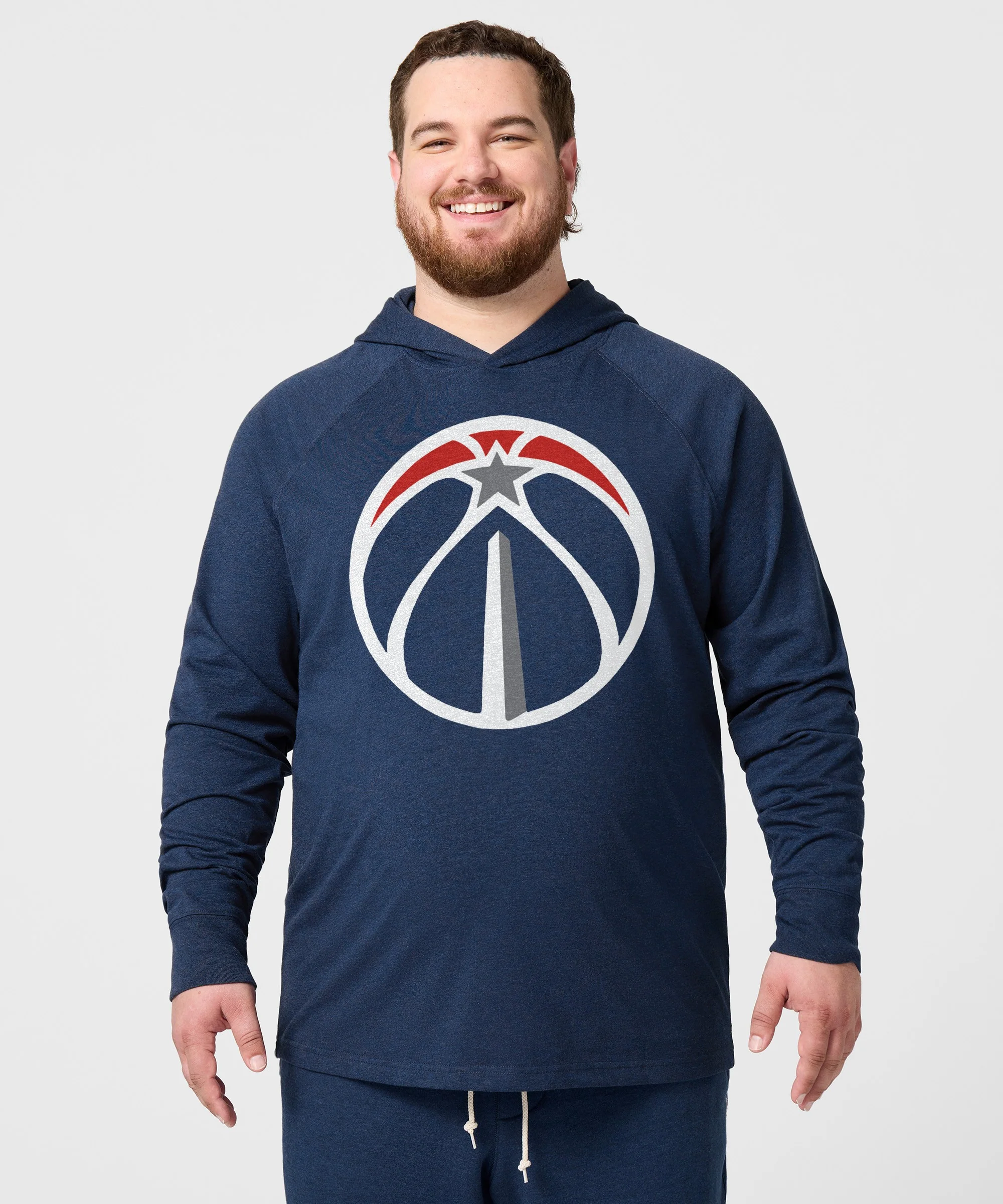 Washington Wizards Logo Lightweight Hoodie - Image 3
