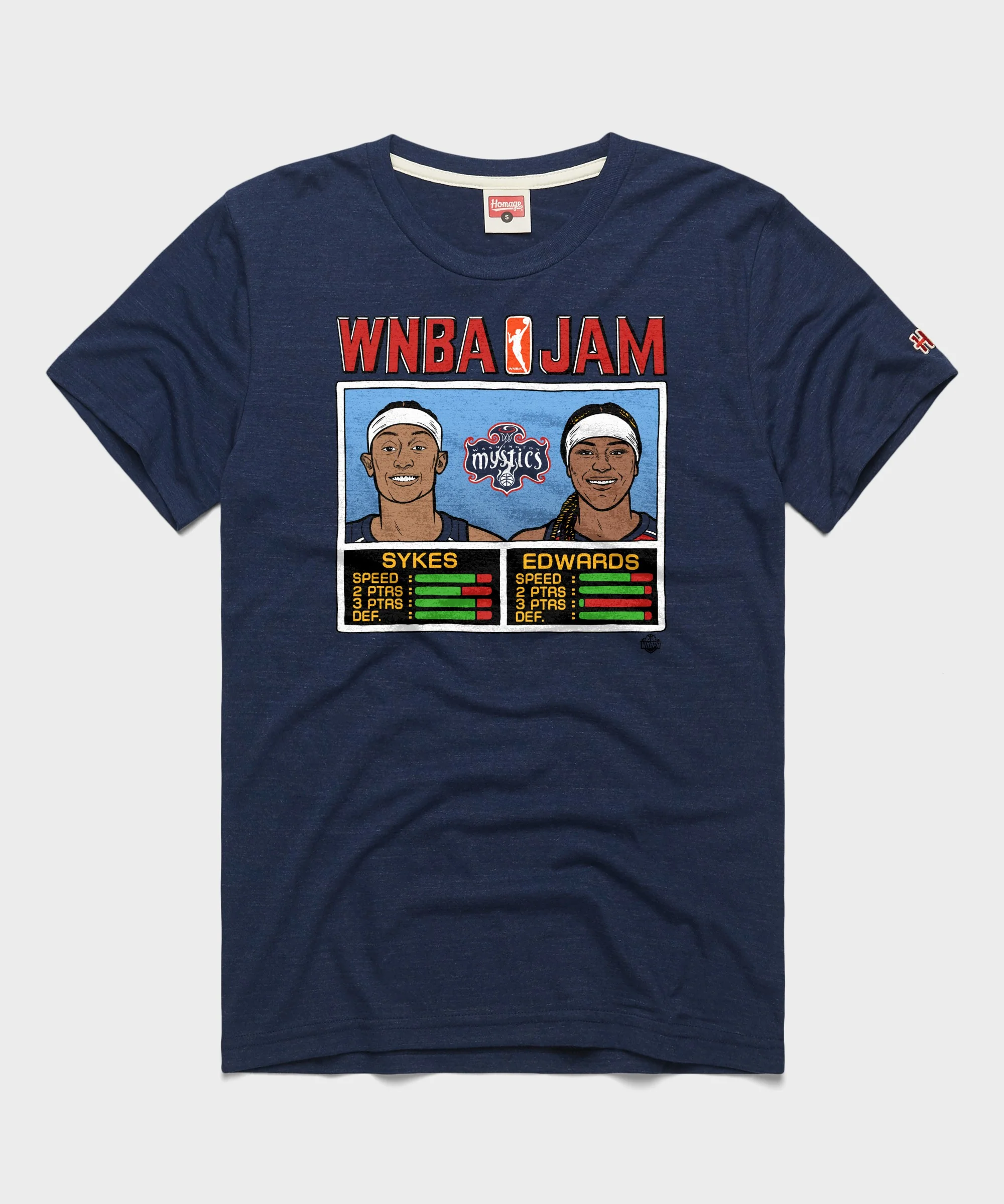 WNBA Jam Mystics Sykes And Edwards