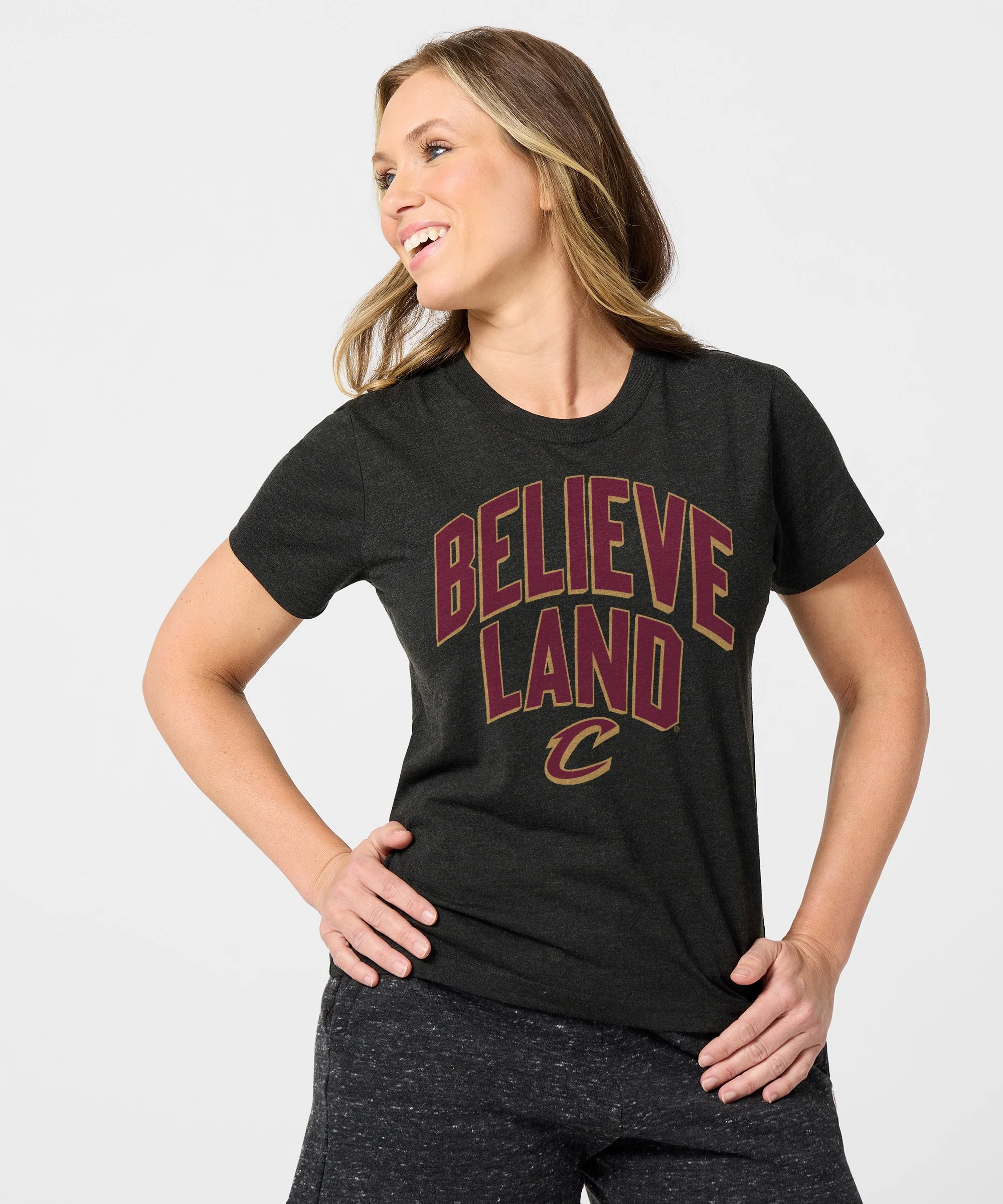 Women's Believeland Cleveland Cavaliers - Image 3