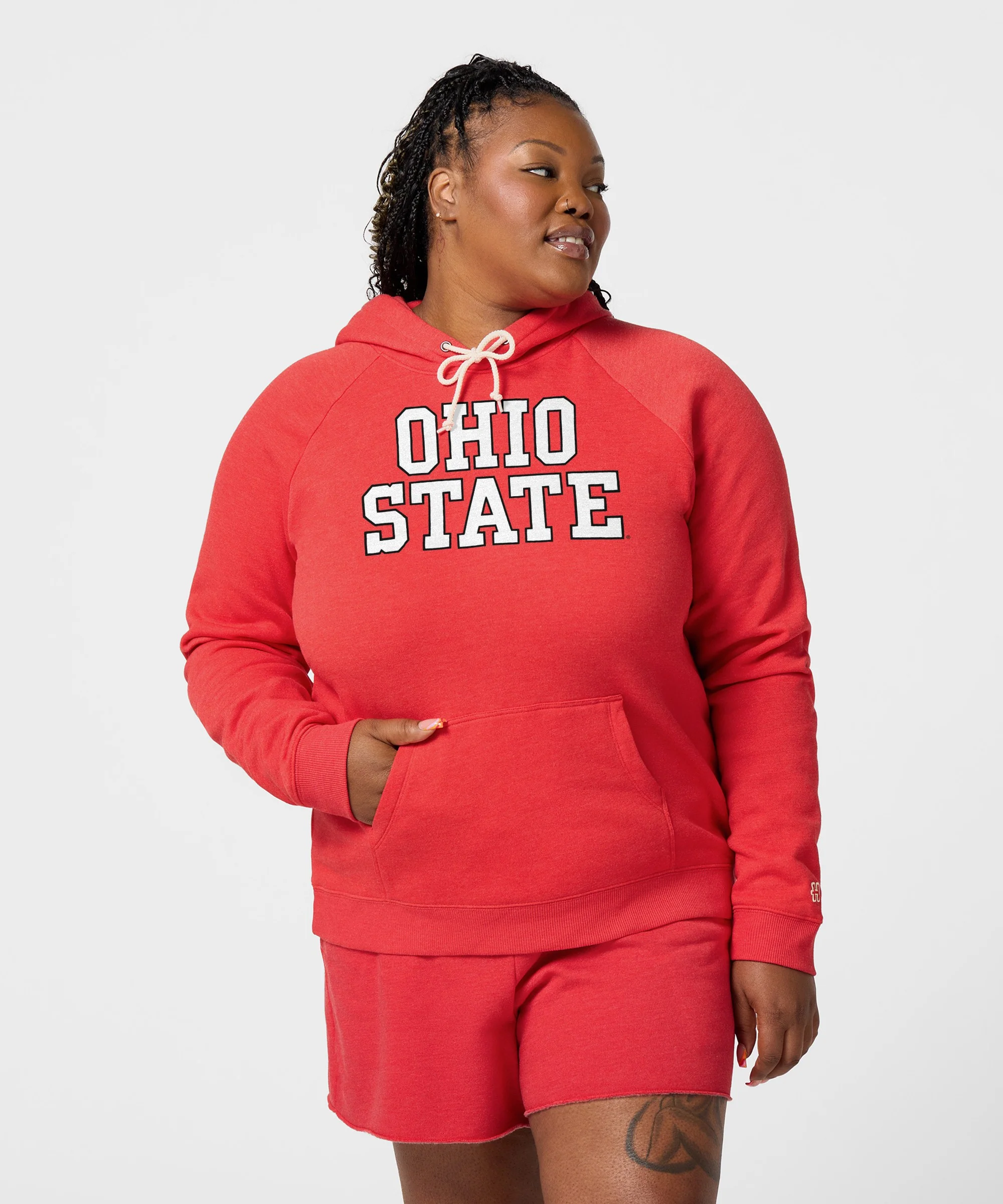 Women's Block Ohio State Hoodie - Image 3