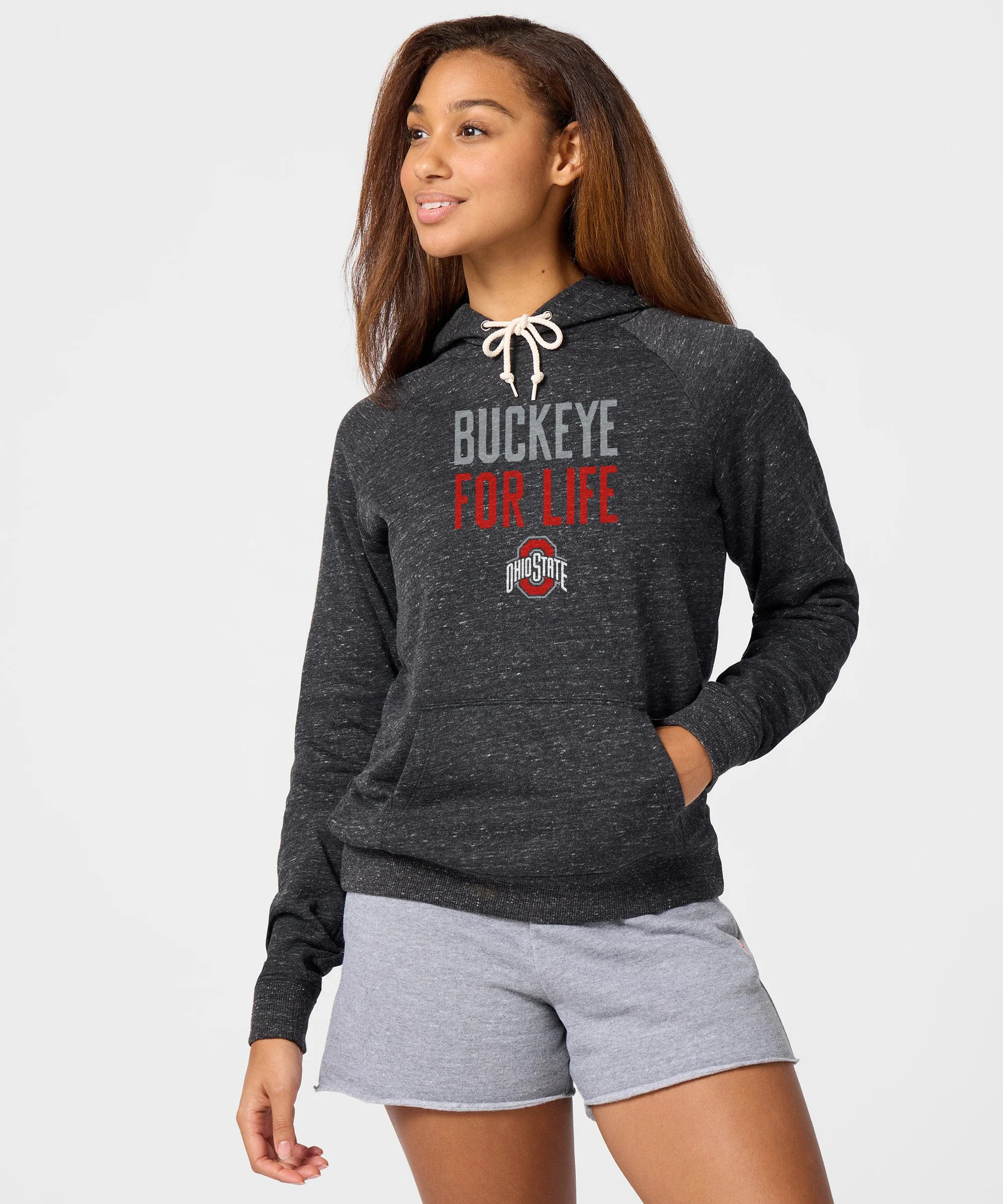 Women's Buckeye For Life Hoodie - Image 3