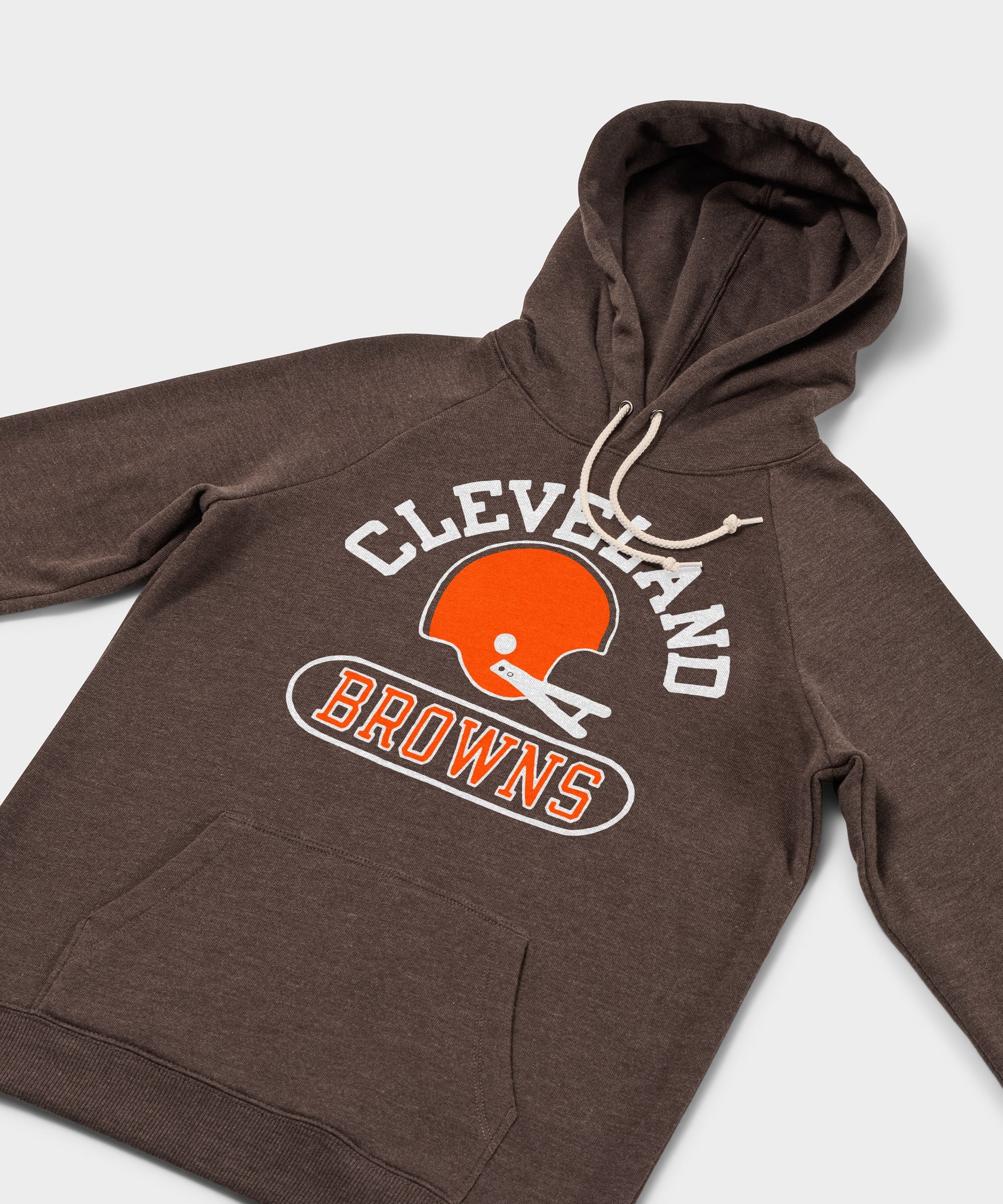 Women's Cleveland Browns Throwback Helmet Hoodie - Image 2