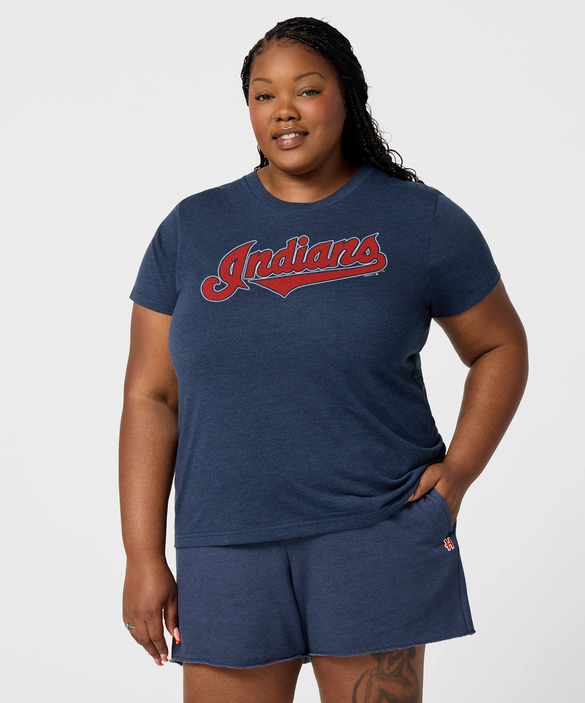 Women's Cleveland Indians Jersey Logo '94 - Image 7