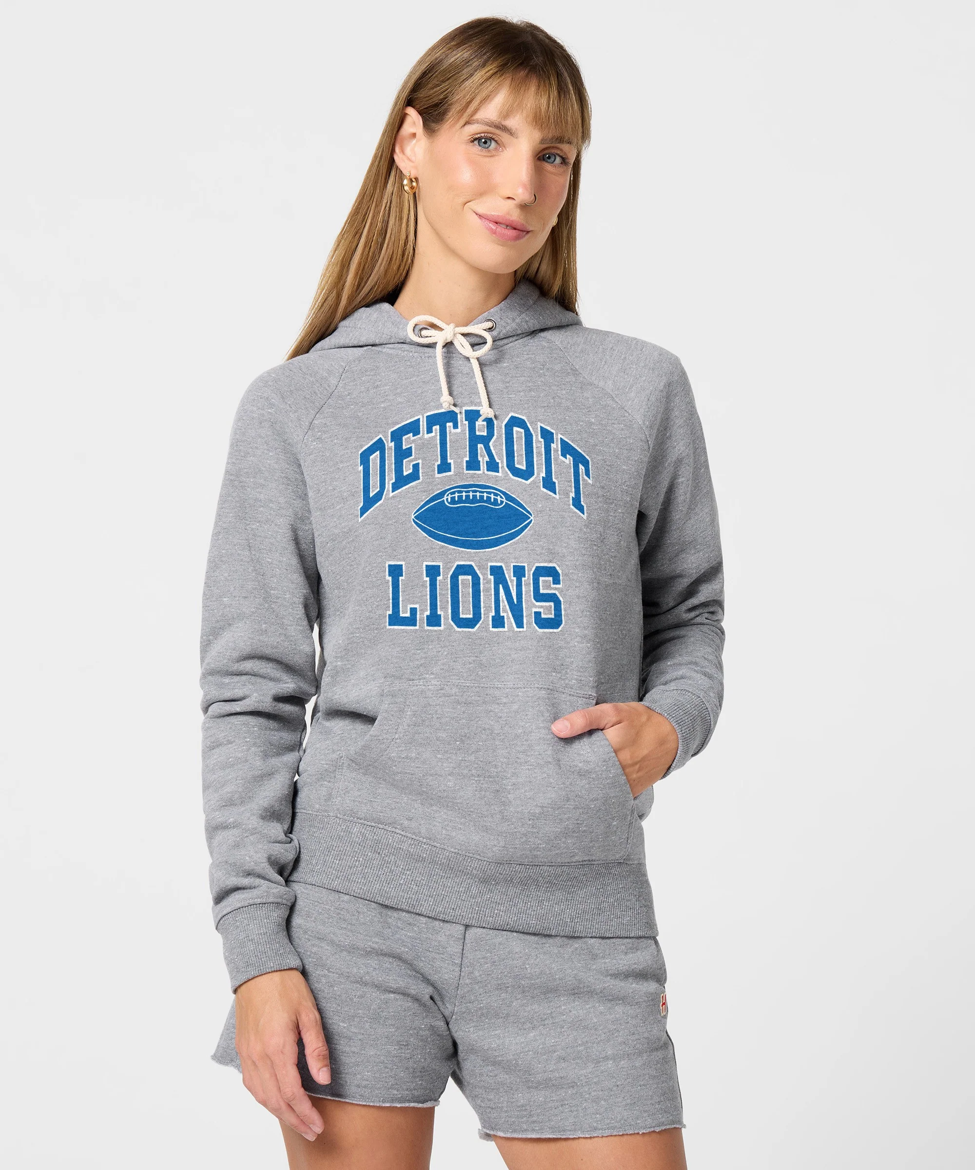 Women's Detroit Lions Gridiron Hoodie - Image 3