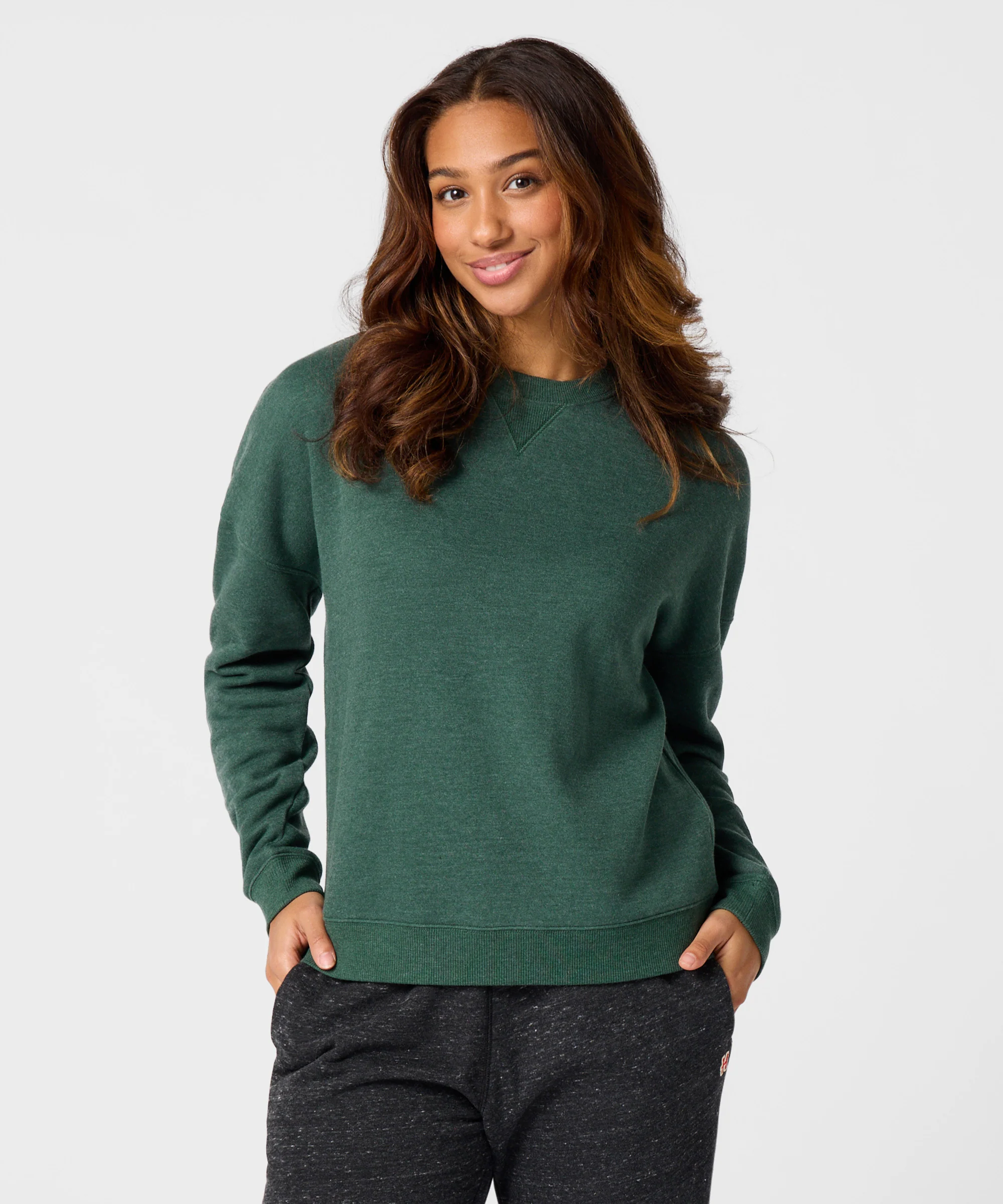 Women's Go-To Drop Shoulder Crewneck - Image 16