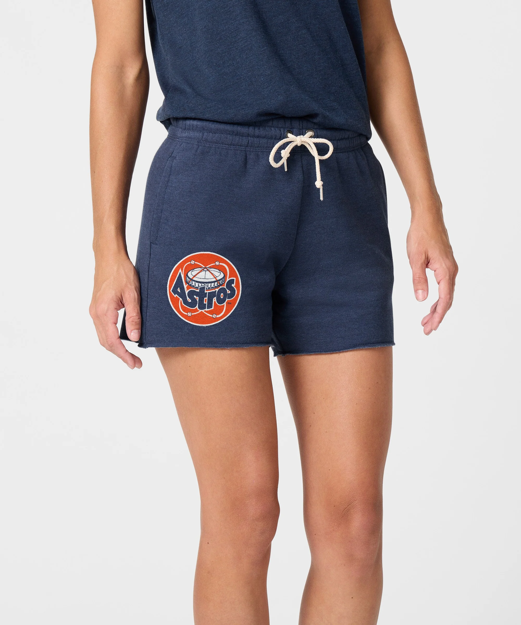 Women's Houston Astros '77 Sweat Shorts - Image 3