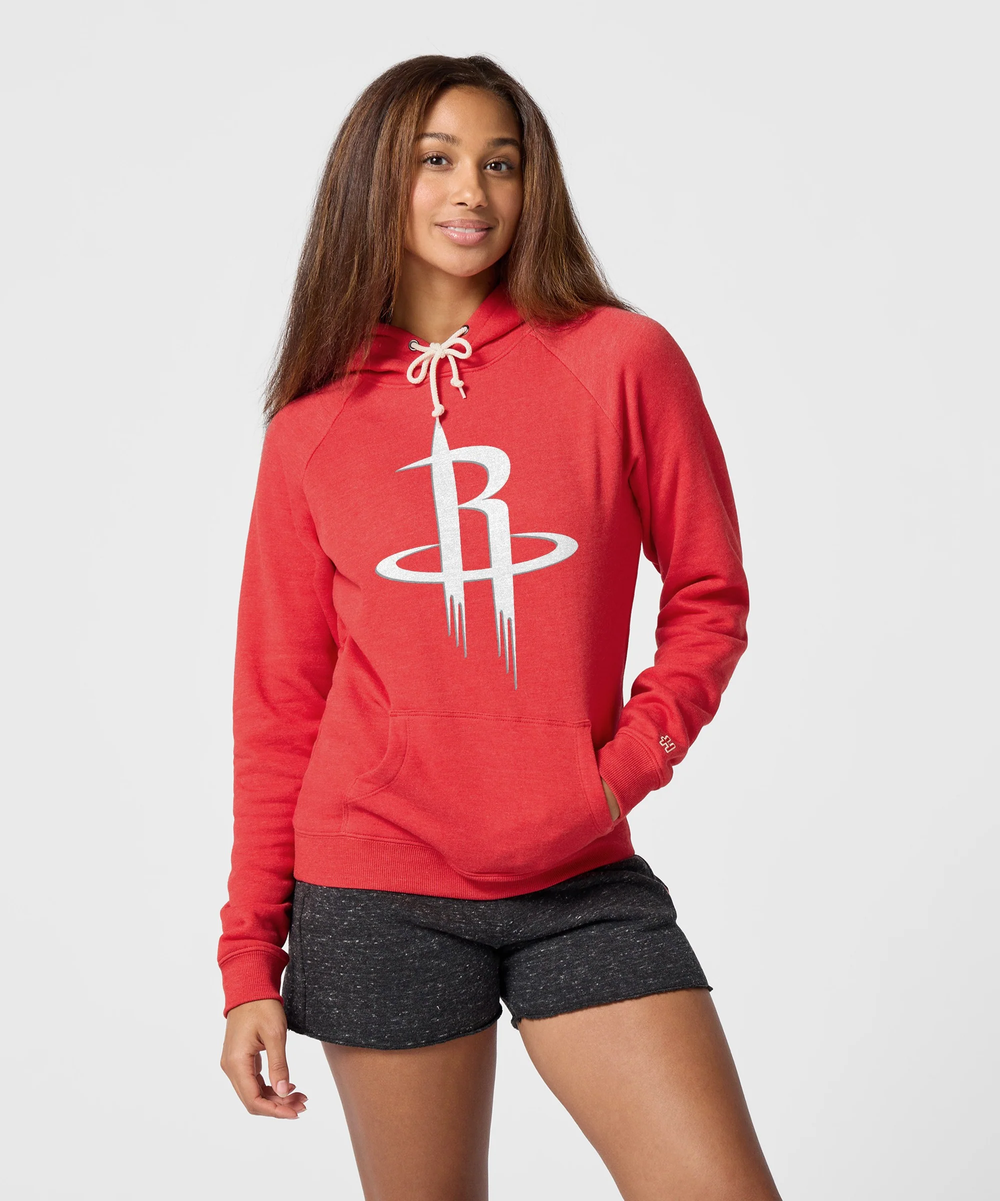 Women's Houston Rockets Logo Hoodie - Image 3