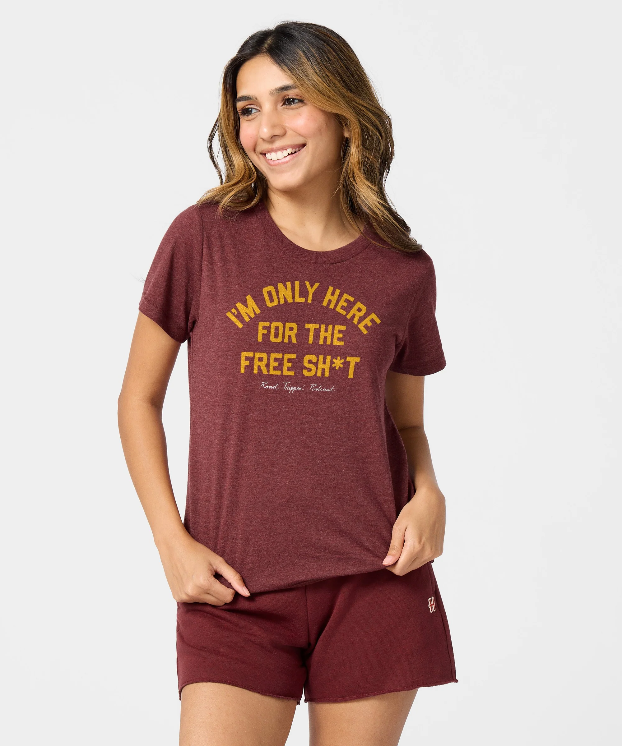 Women's I'm Only Here For The Free Sh*t - Image 3