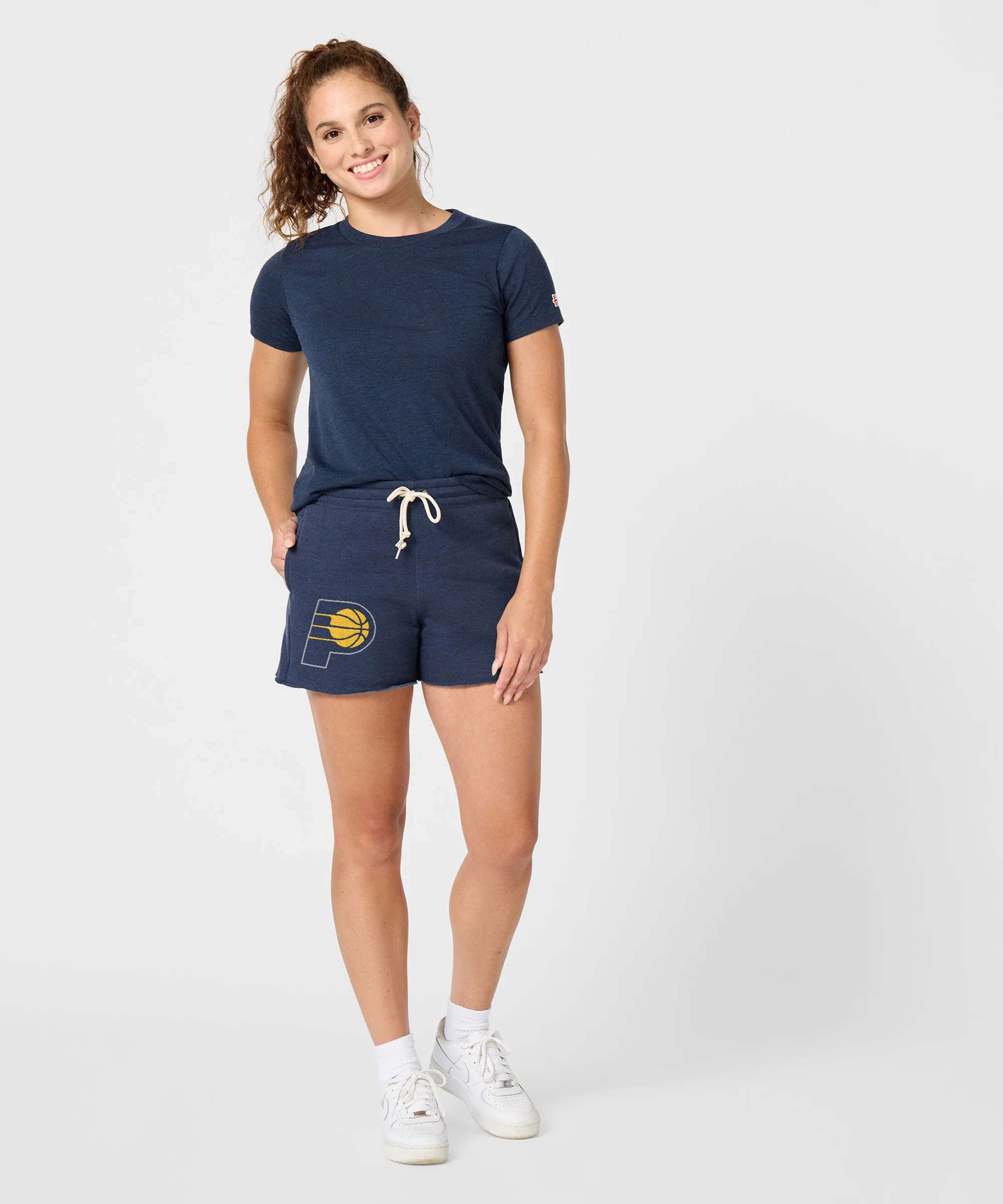 Women's Indiana Pacers Logo Sweat Shorts - Image 5