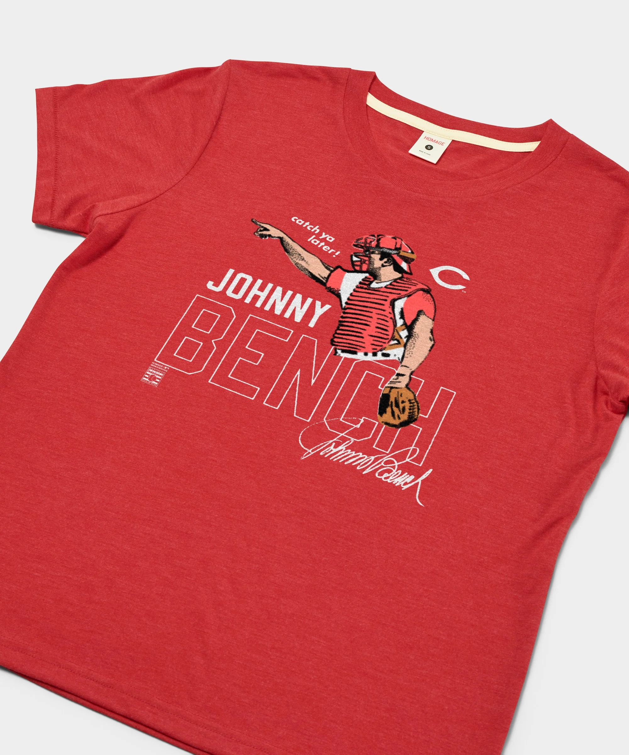 Women's Johnny Bench Reds - Image 2