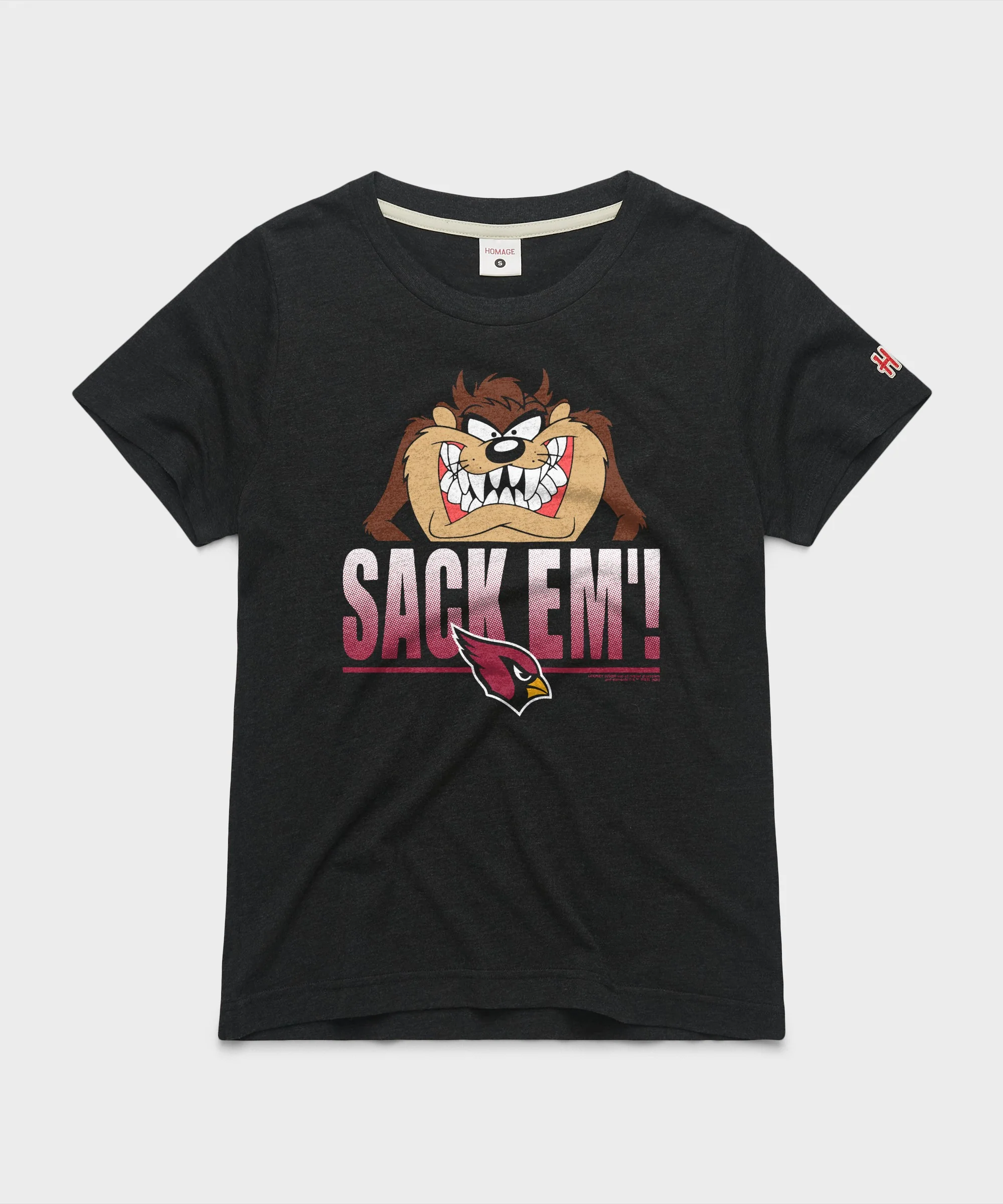 Women's Looney Tunes Taz Sack Em' x Arizona Cardinals