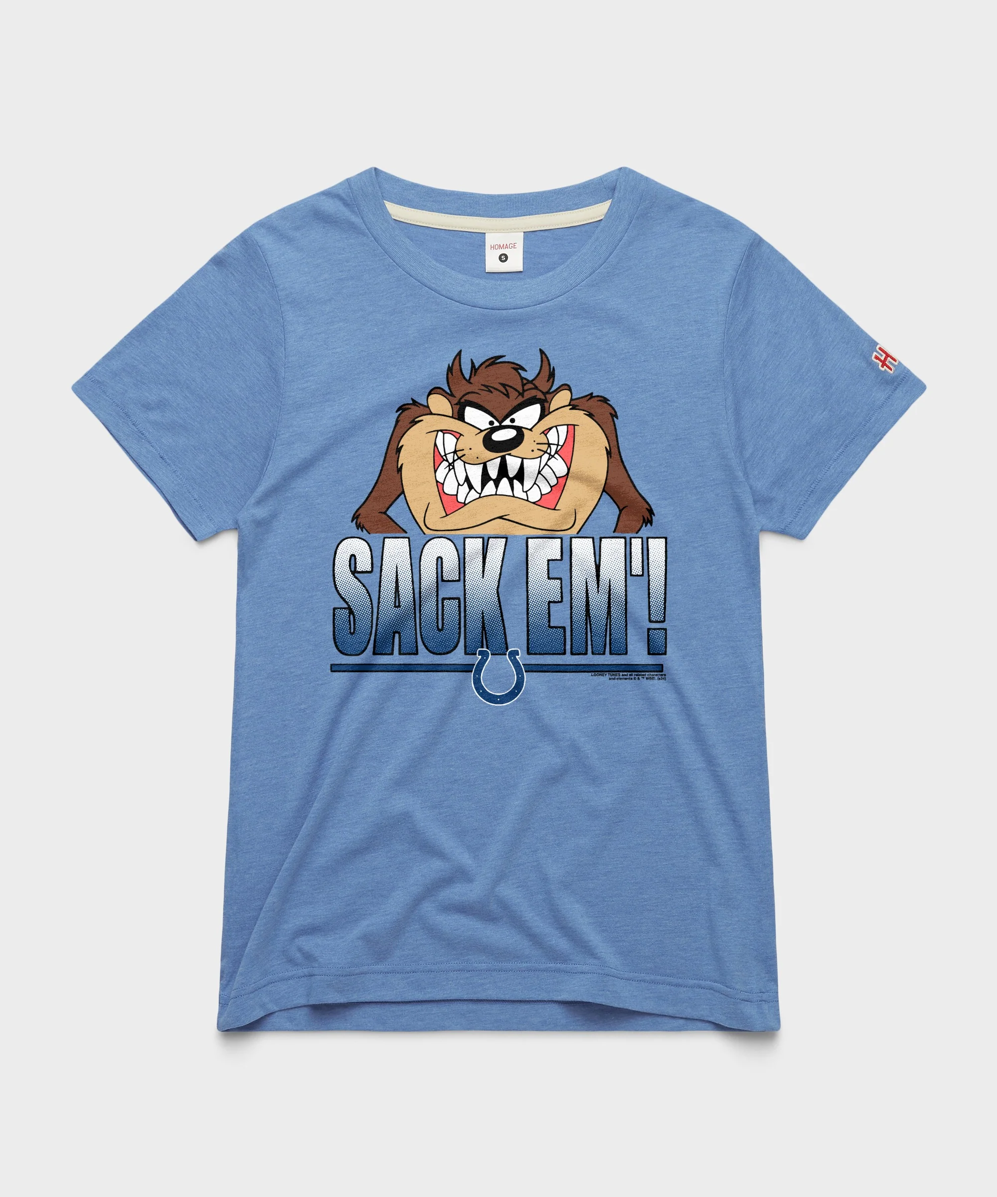 Women's Looney Tunes Taz Sack Em' x Indianapolis Colts
