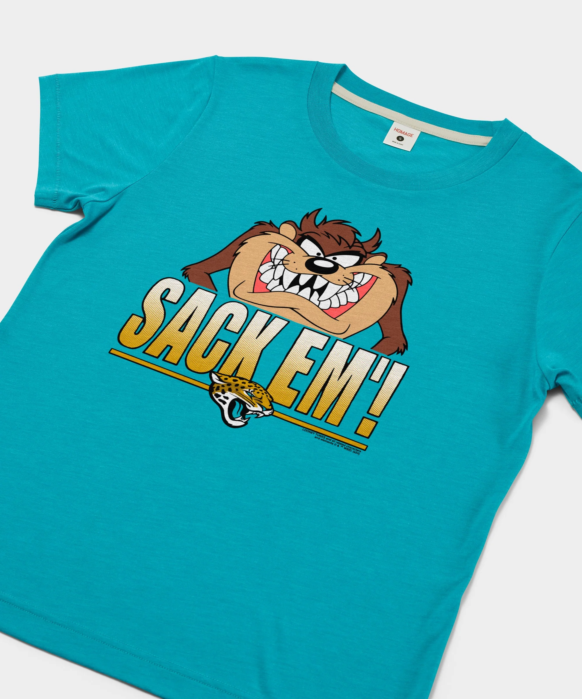 Women's Looney Tunes Taz Sack Em' x Jacksonville Jaguars - Image 2