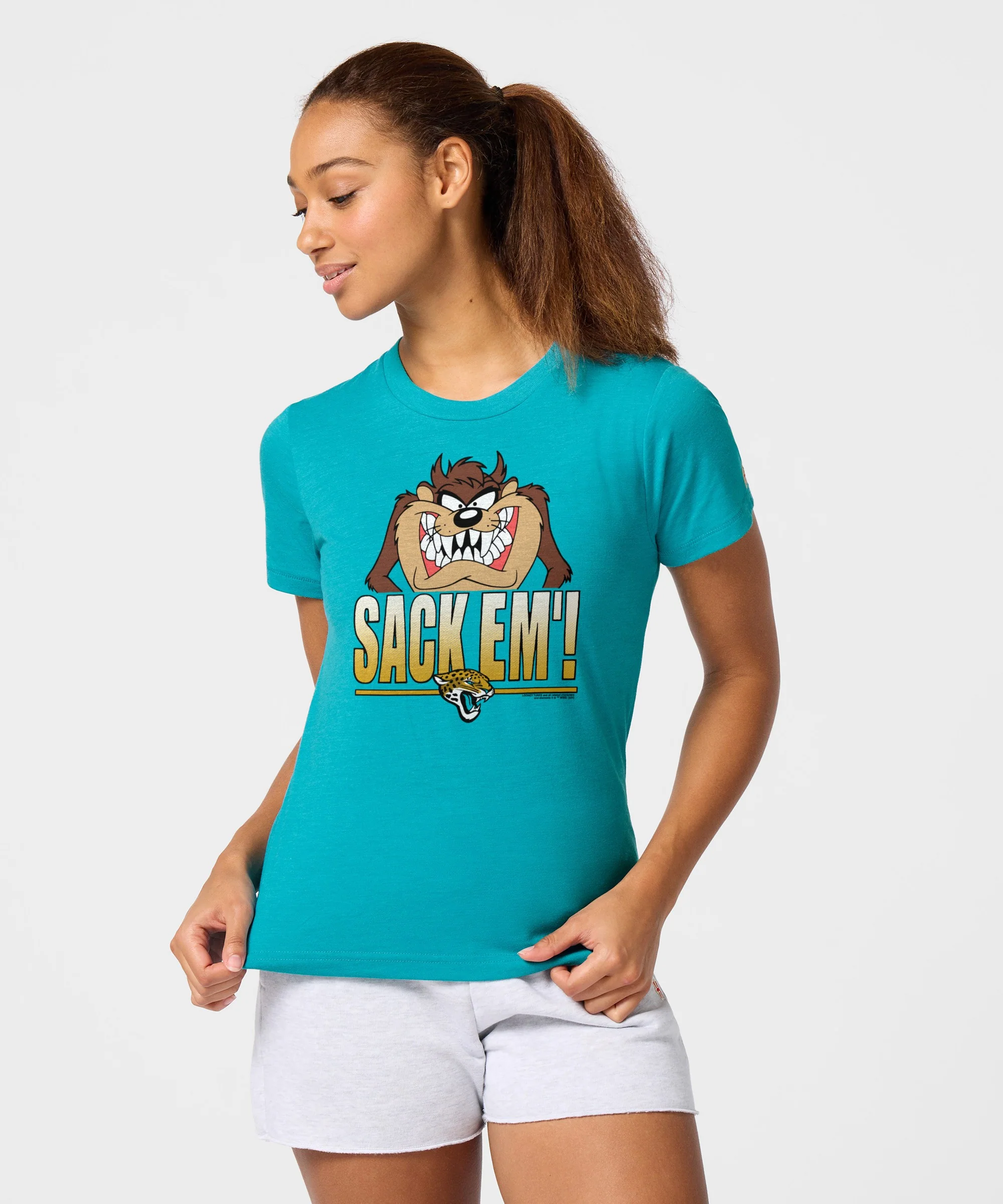 Women's Looney Tunes Taz Sack Em' x Jacksonville Jaguars - Image 3