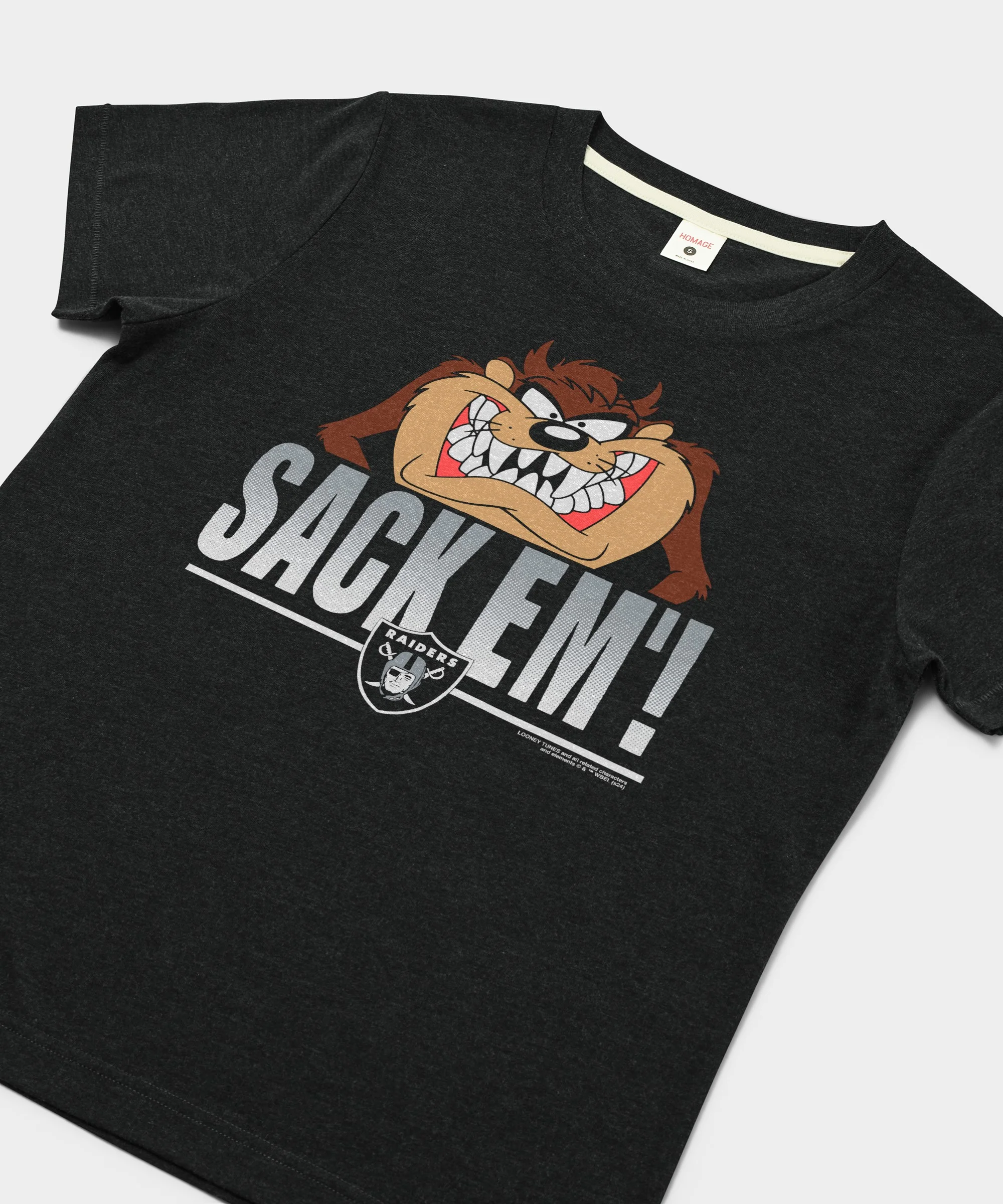 Women's Looney Tunes Taz Sack Em' x Las Vegas Raiders - Image 2