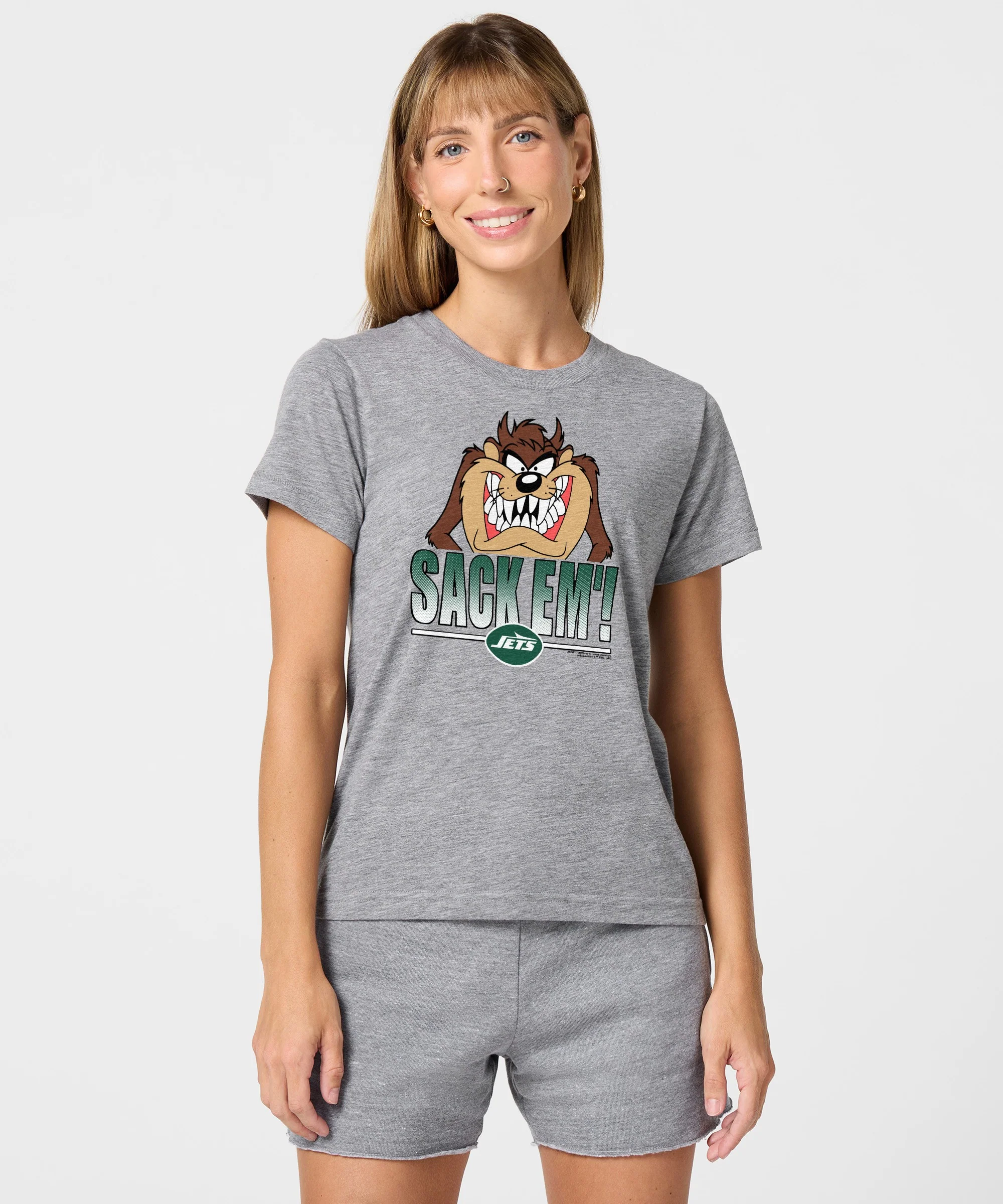 Women's Looney Tunes Taz Sack Em' x New York Jets - Image 3
