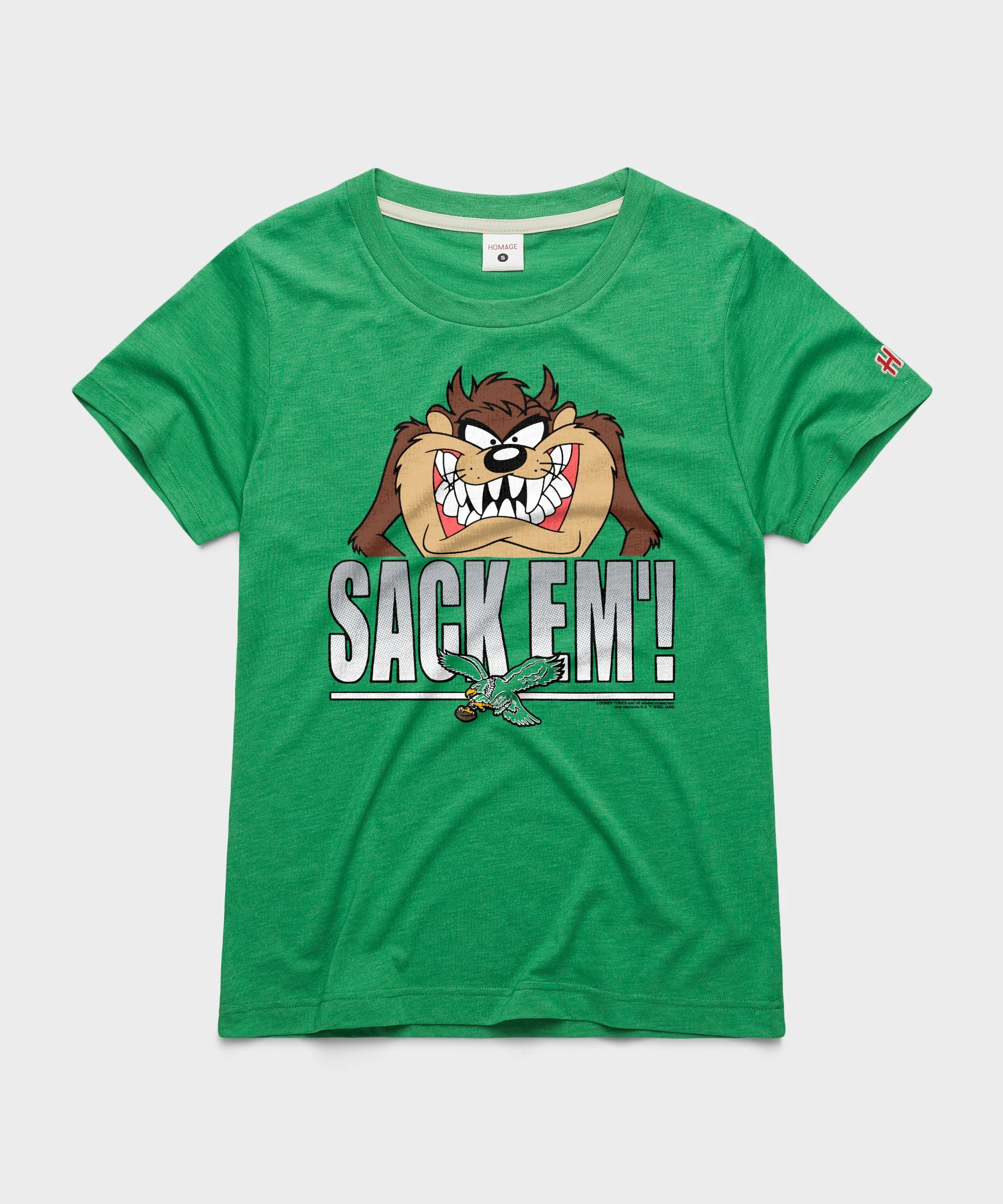 Women's Looney Tunes Taz Sack Em' x Philadelphia Eagles